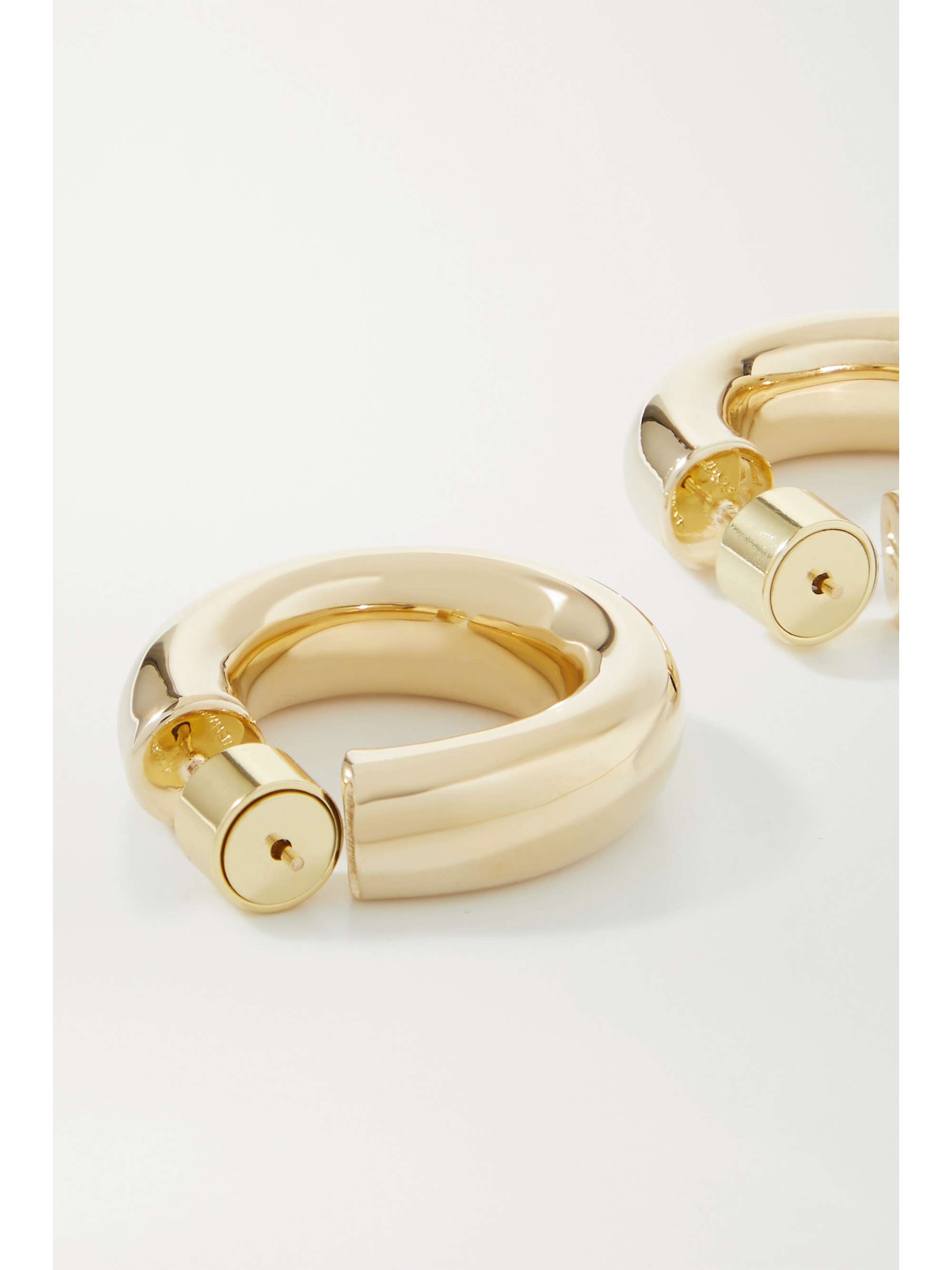 JENNIFER FISHER Kevin silver-plated hoop earrings
