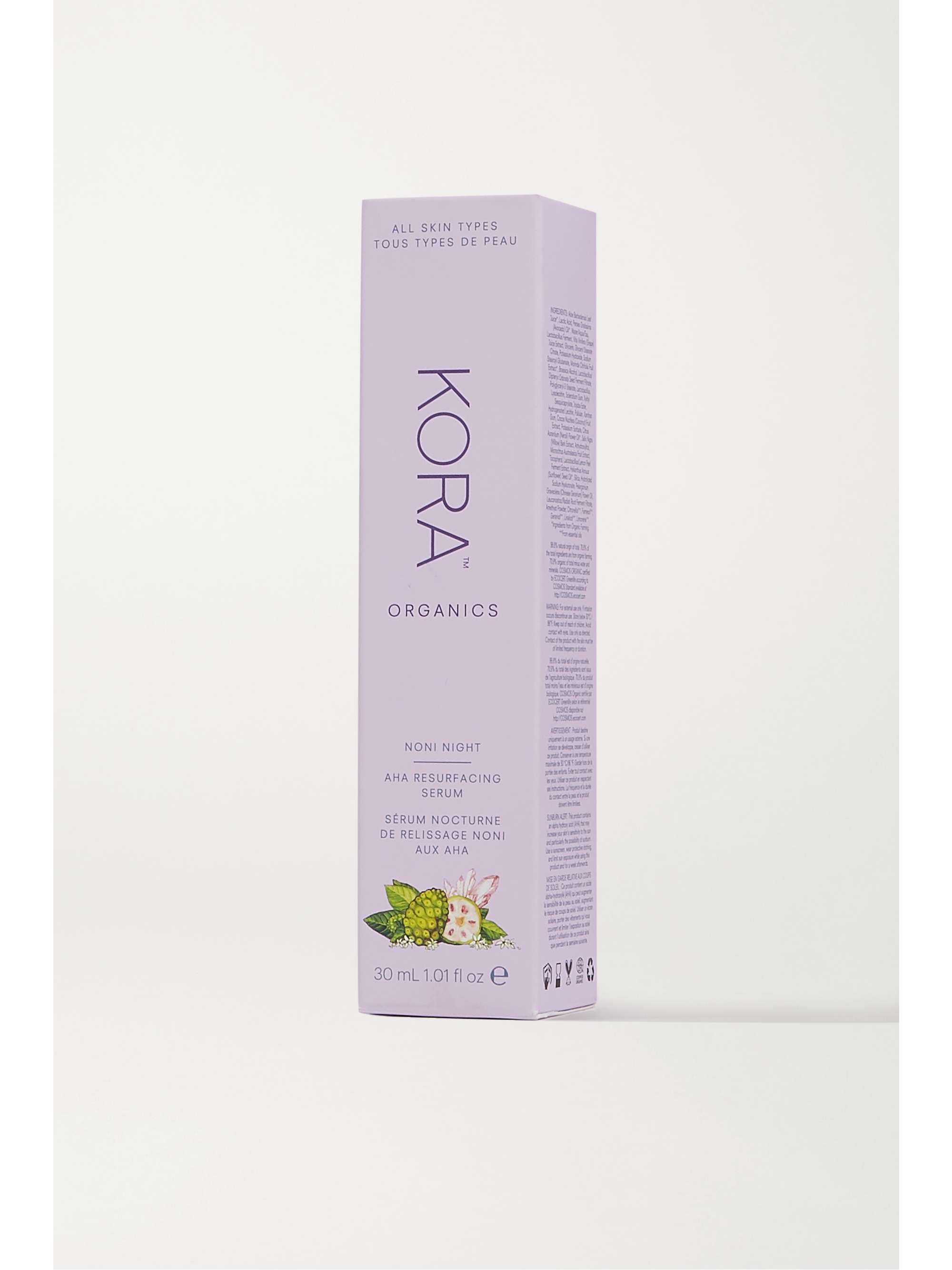 KORA ORGANICS Noni Night AHA Resurfacing Serum, 30ml