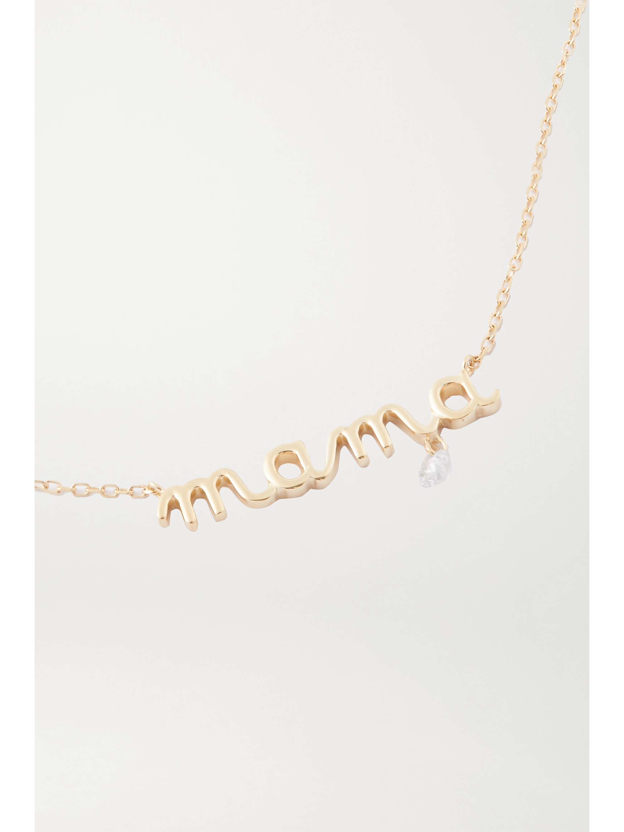 PERSÉE Mama 18K 黄金钻石项链