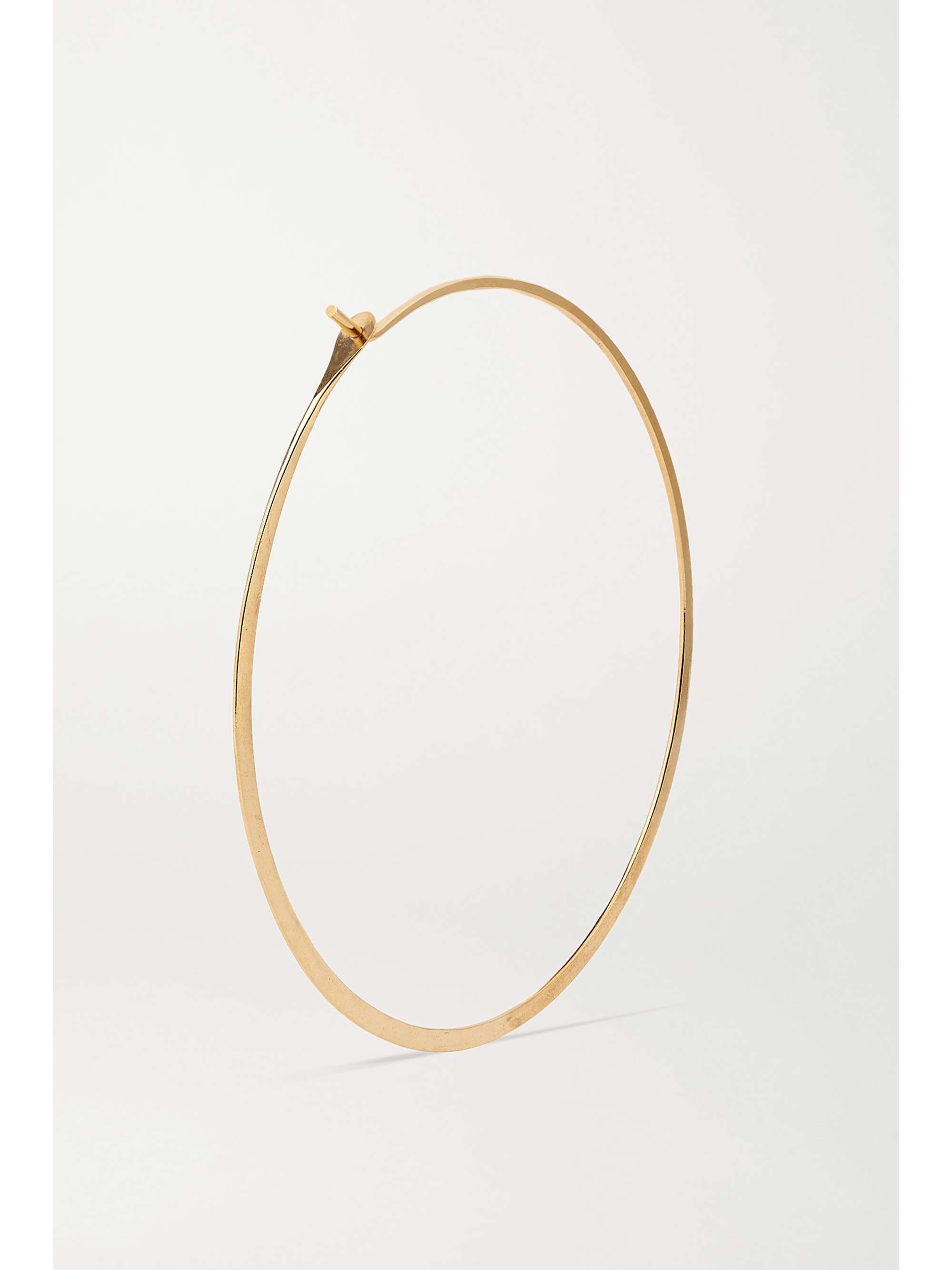 MELISSA JOY MANNING 14-karat gold hoop earrings