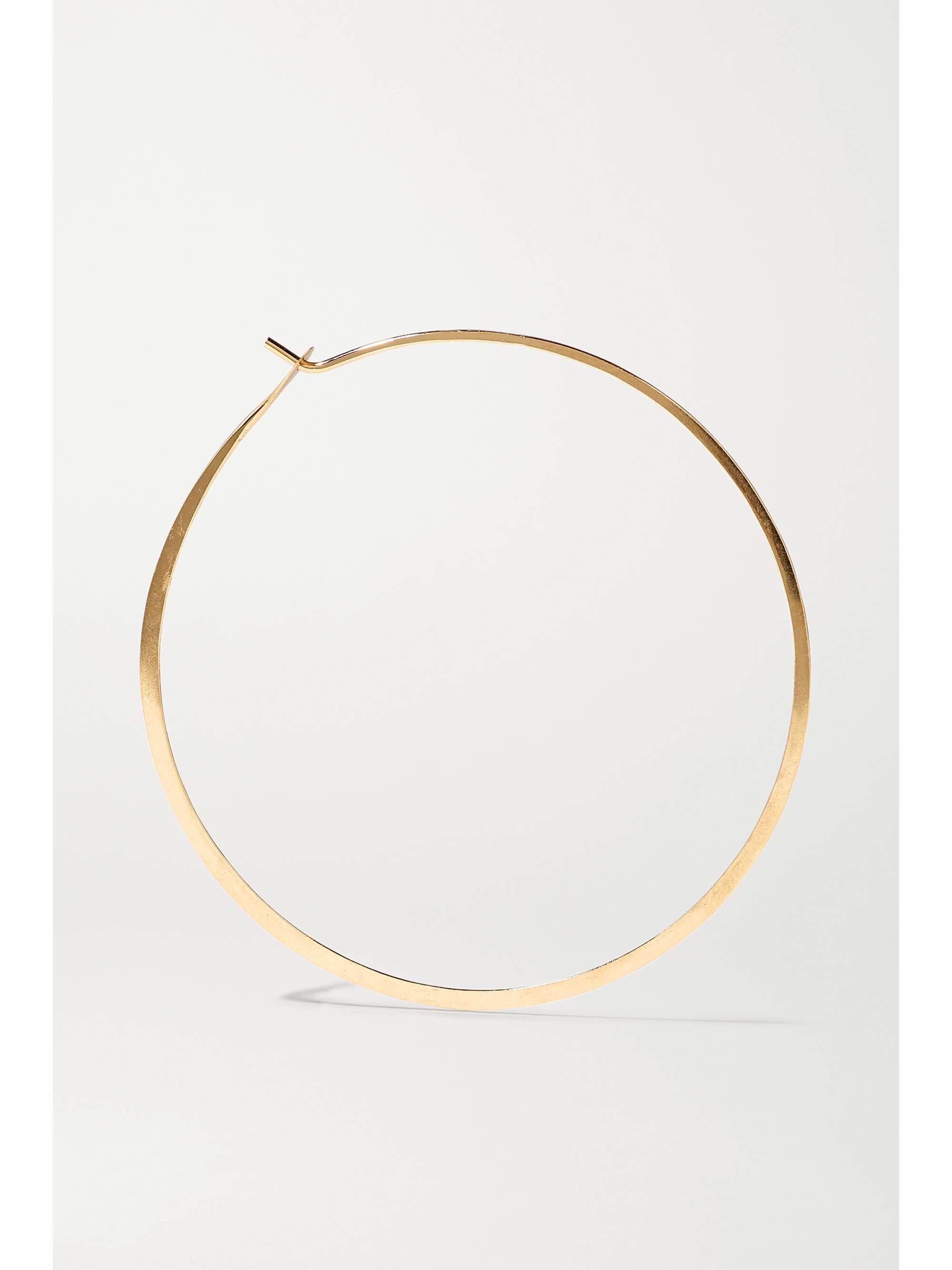 MELISSA JOY MANNING 14-karat gold hoop earrings