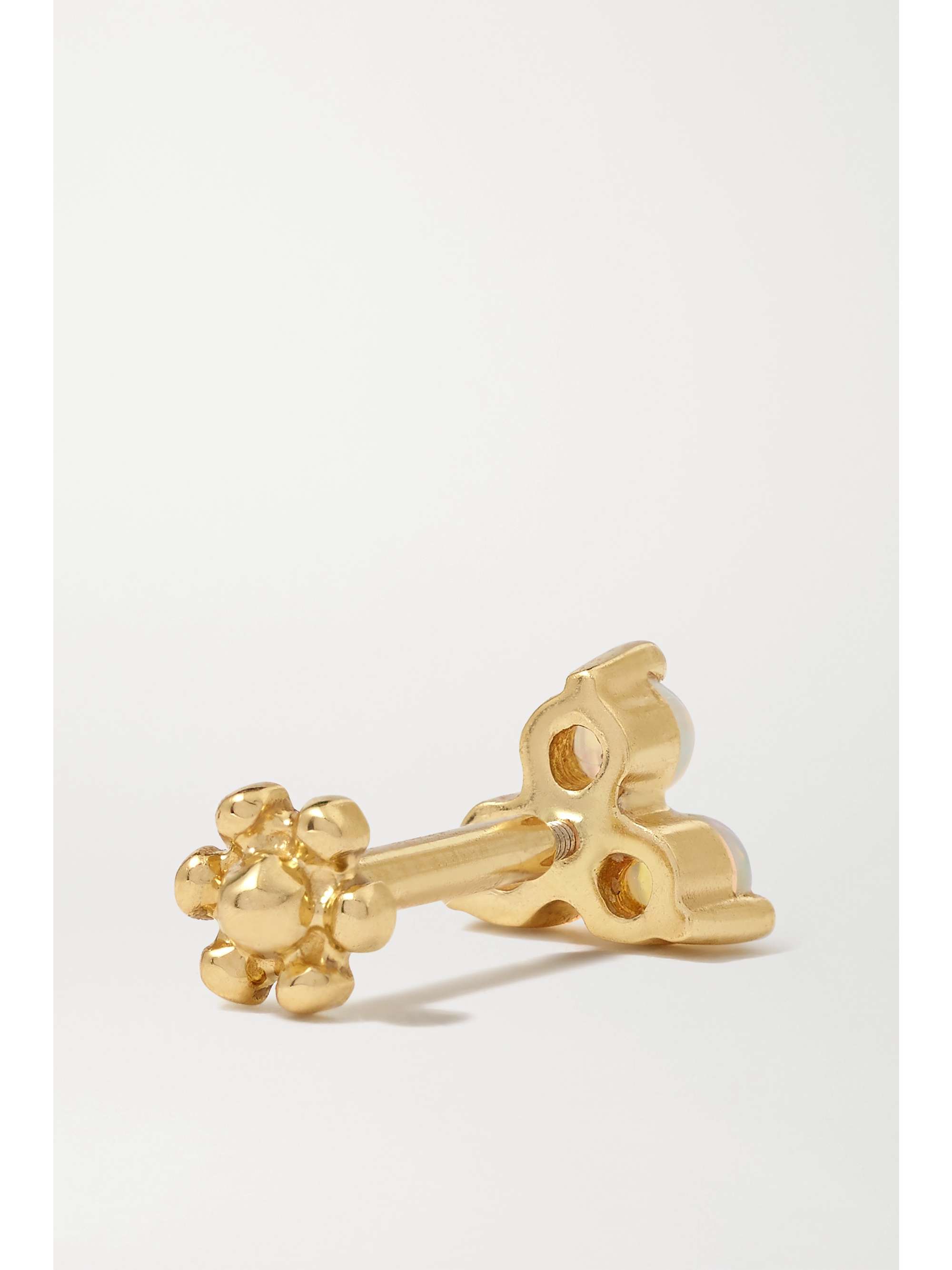 MARIA TASH 14-karat gold opal earring