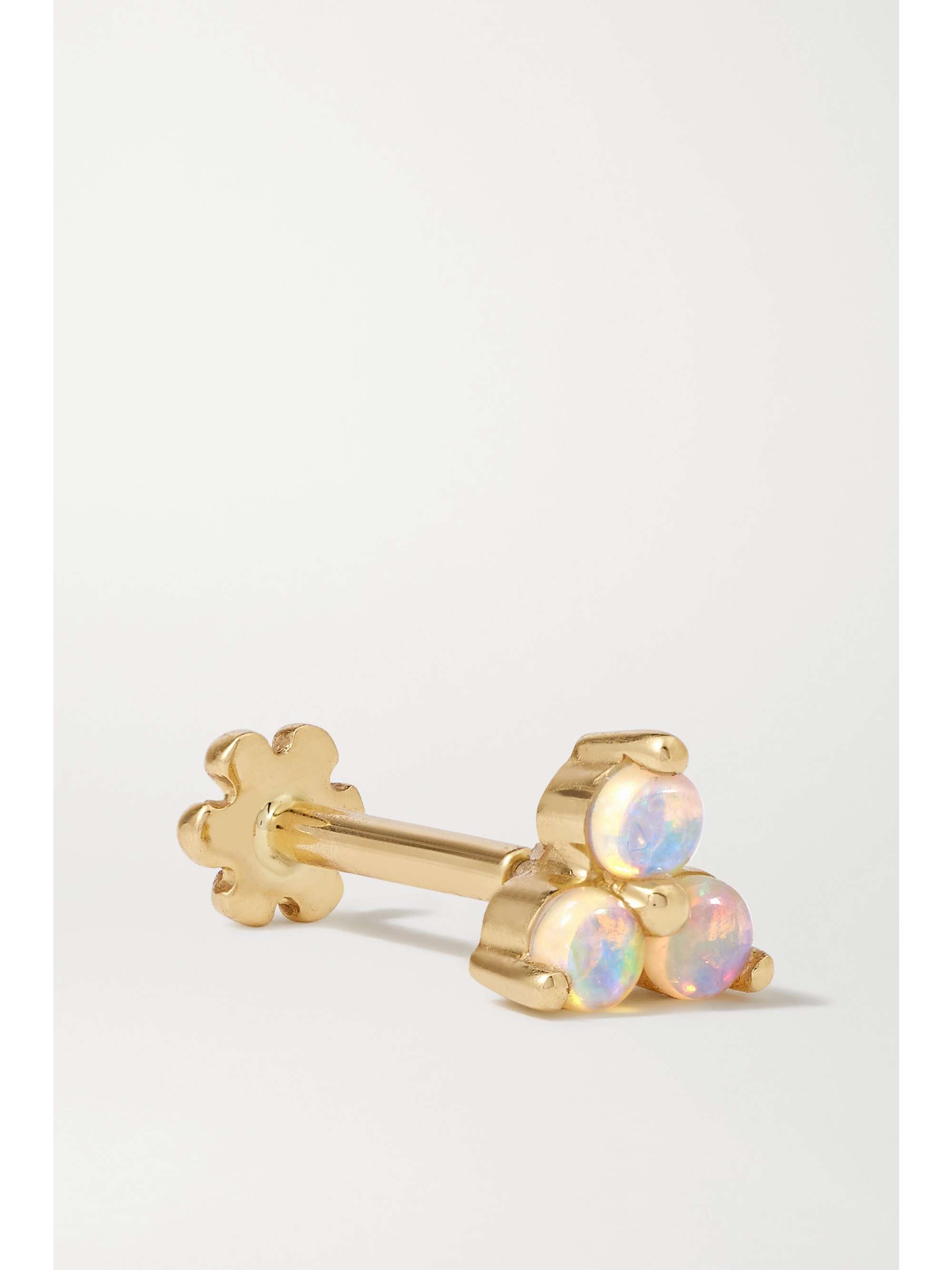 MARIA TASH 14-karat gold opal earring