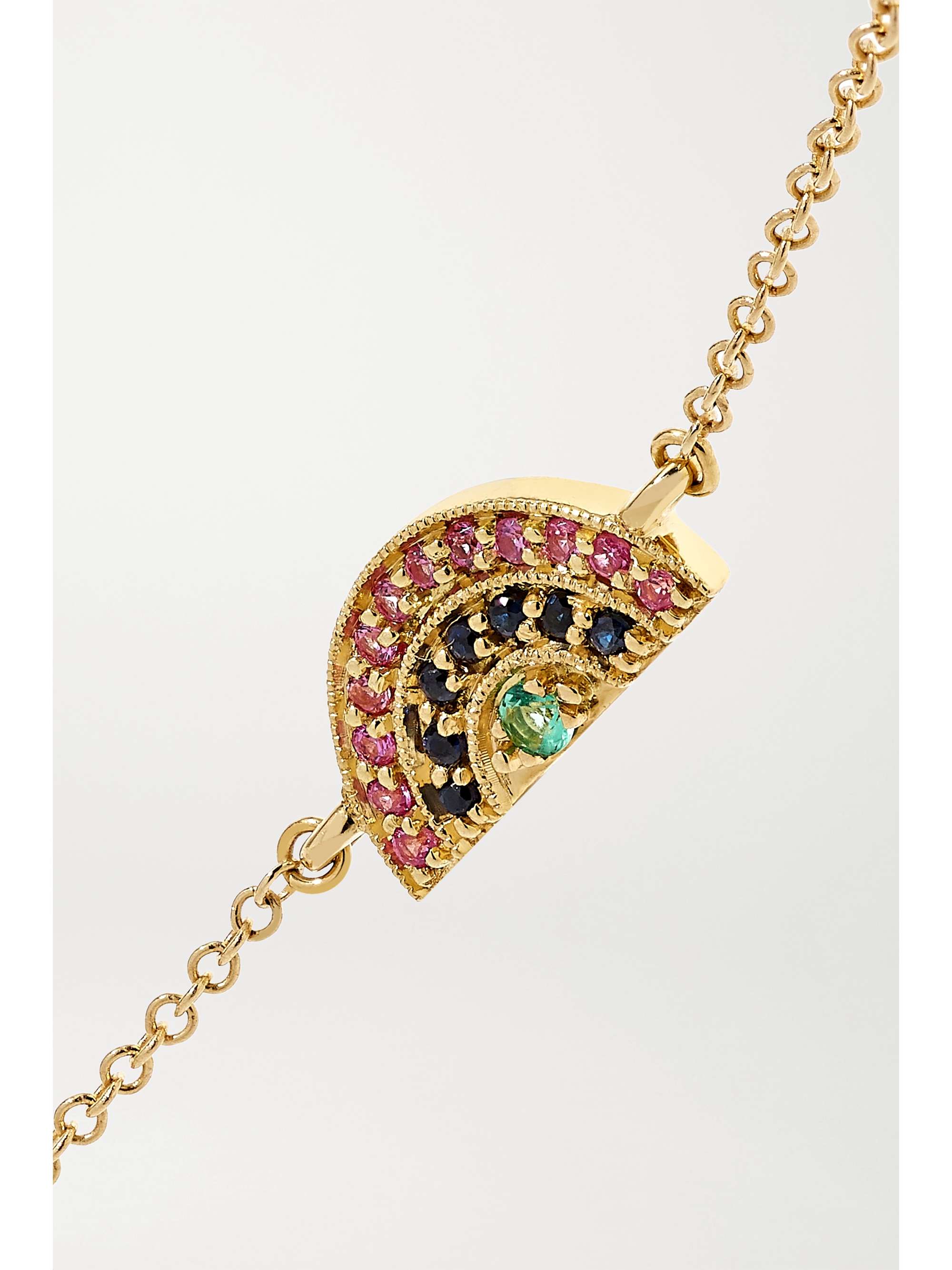ANDREA FOHRMAN 14-karat gold diamond bracelet