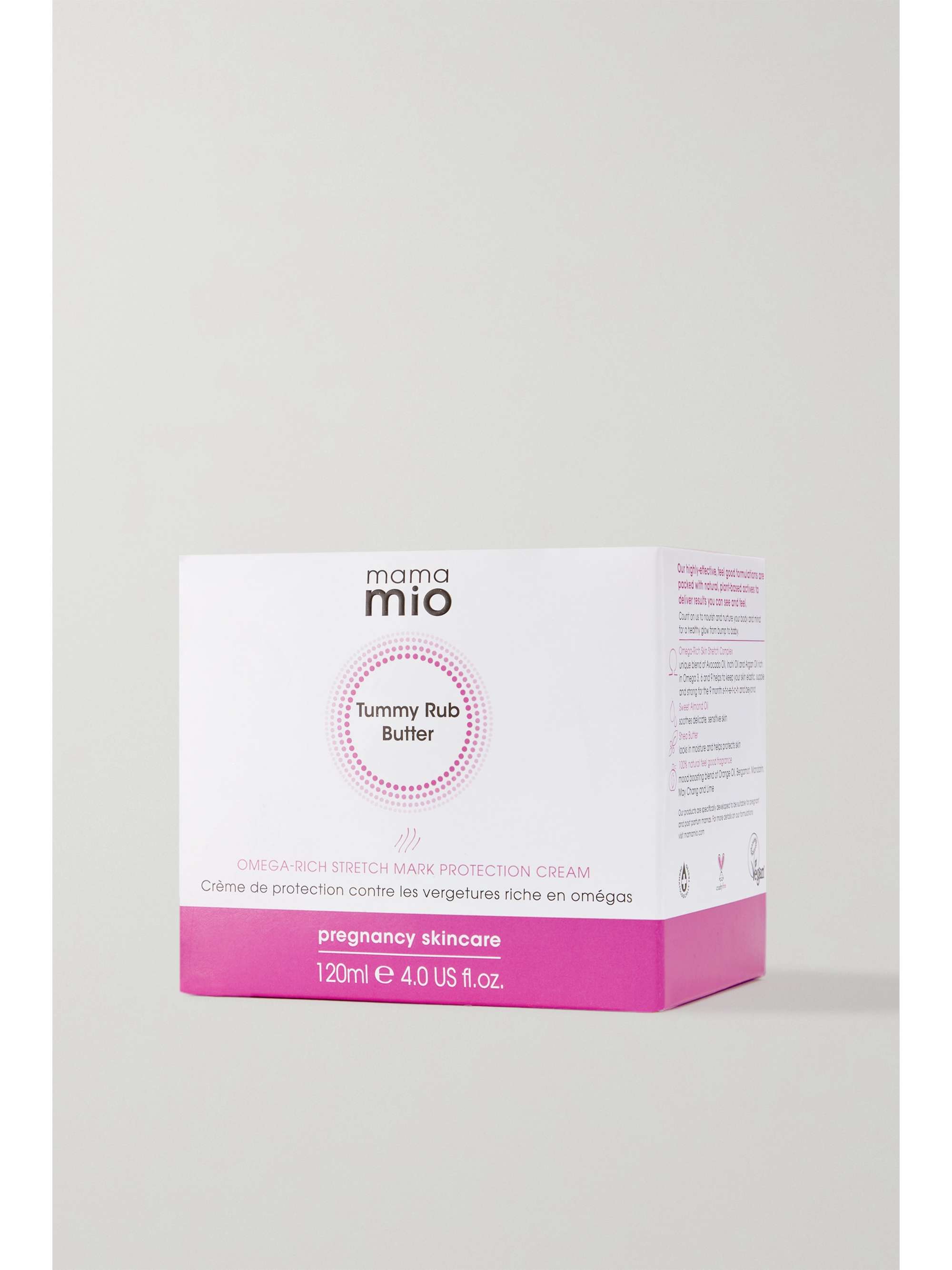 MAMA MIO Crème anti-vergetures The Tummy Rub Butter, 120 g