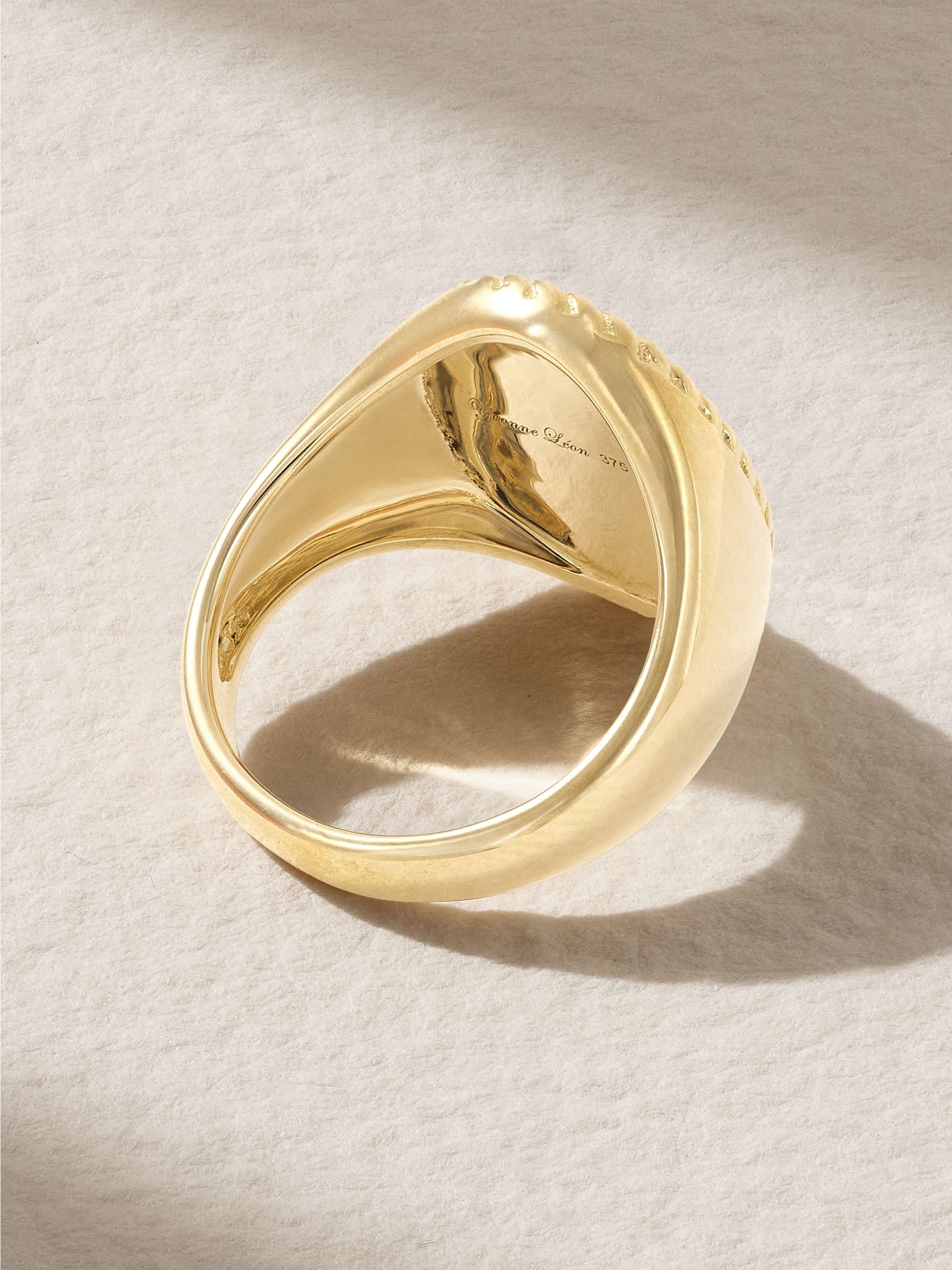 YVONNE LÉON 9-karat gold, turquoise and diamond ring