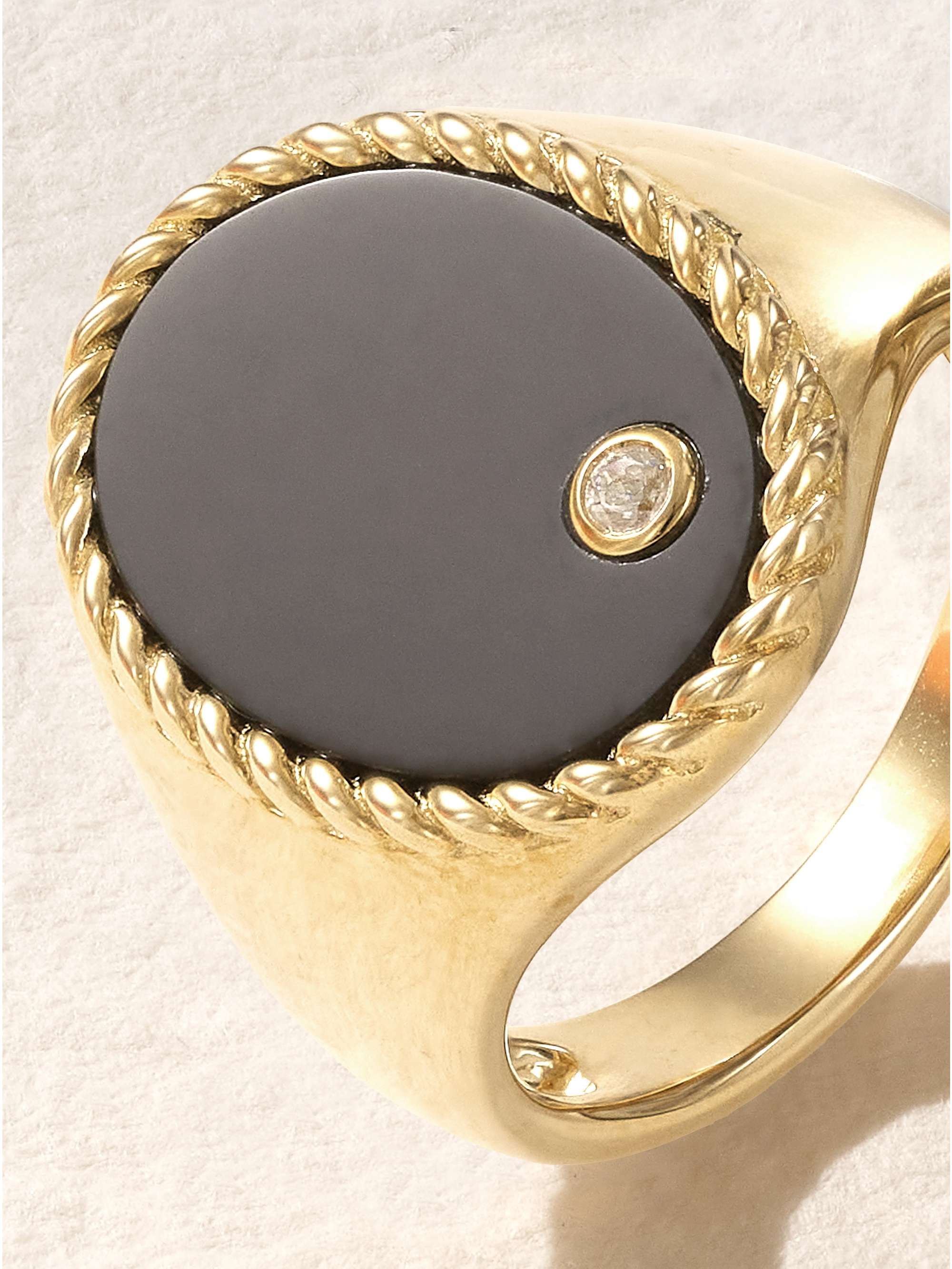 YVONNE LÉON 9-karat gold, turquoise and diamond ring