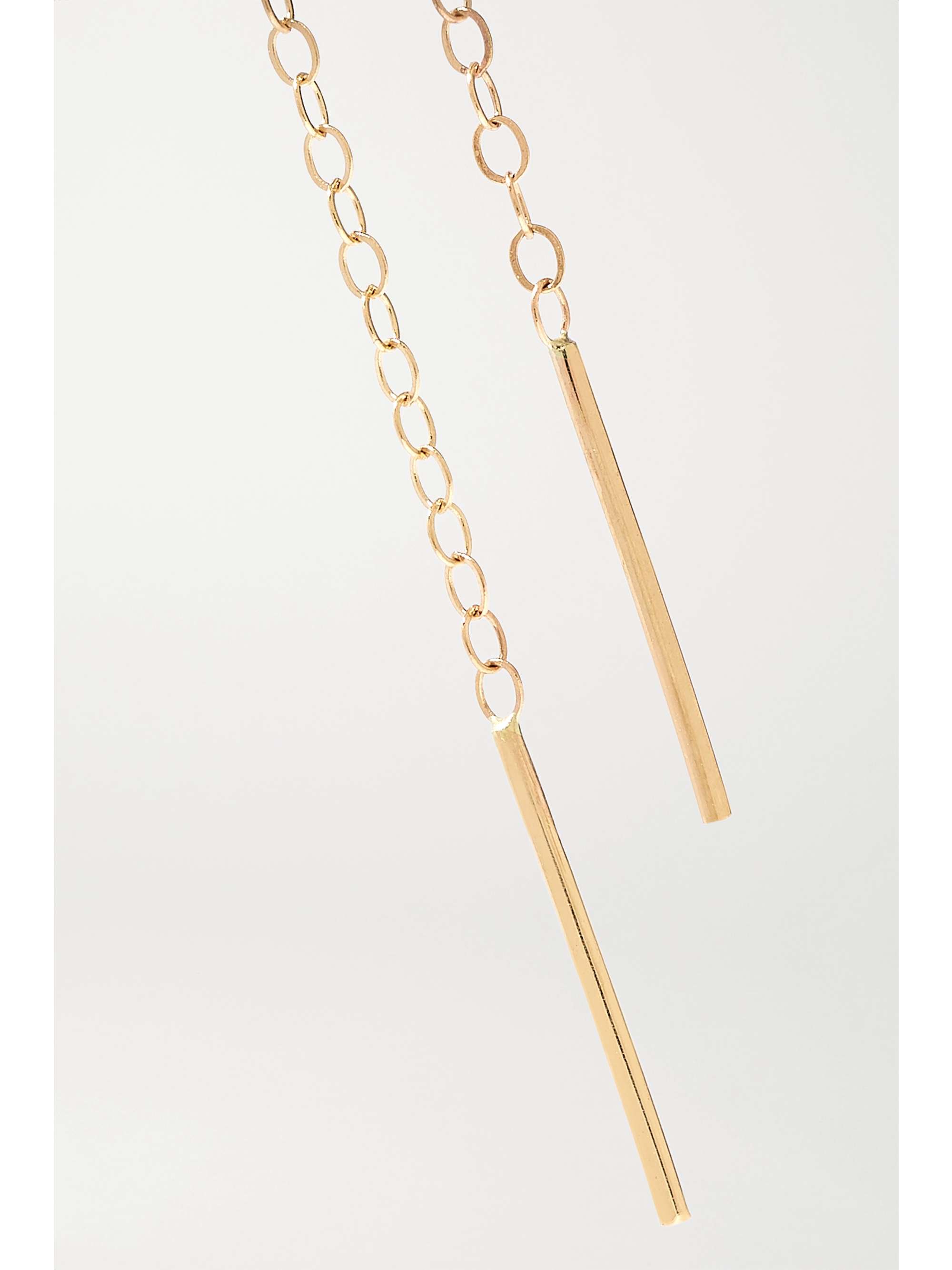 MELISSA JOY MANNING 14-karat gold earrings
