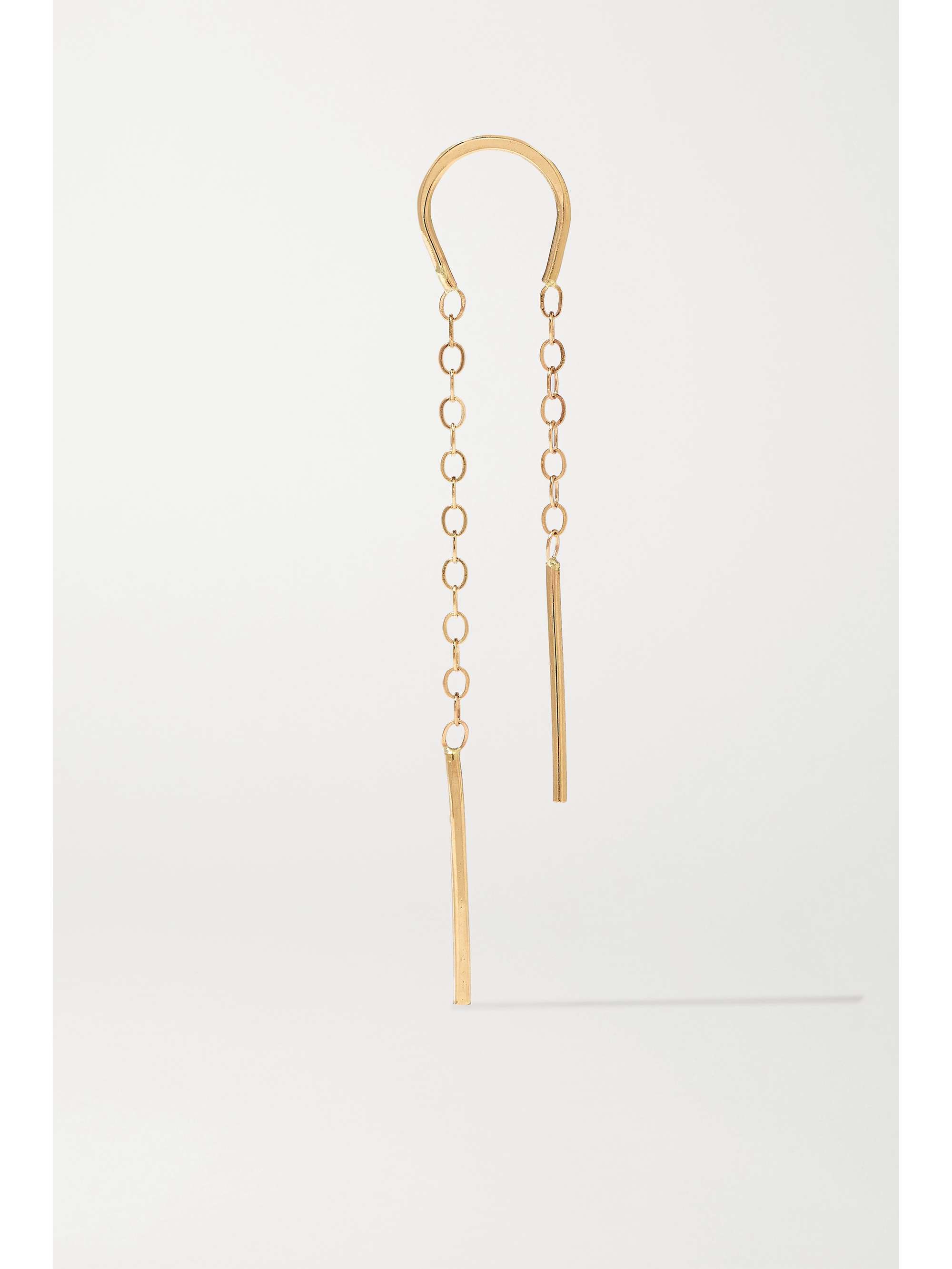 MELISSA JOY MANNING 14-karat gold earrings