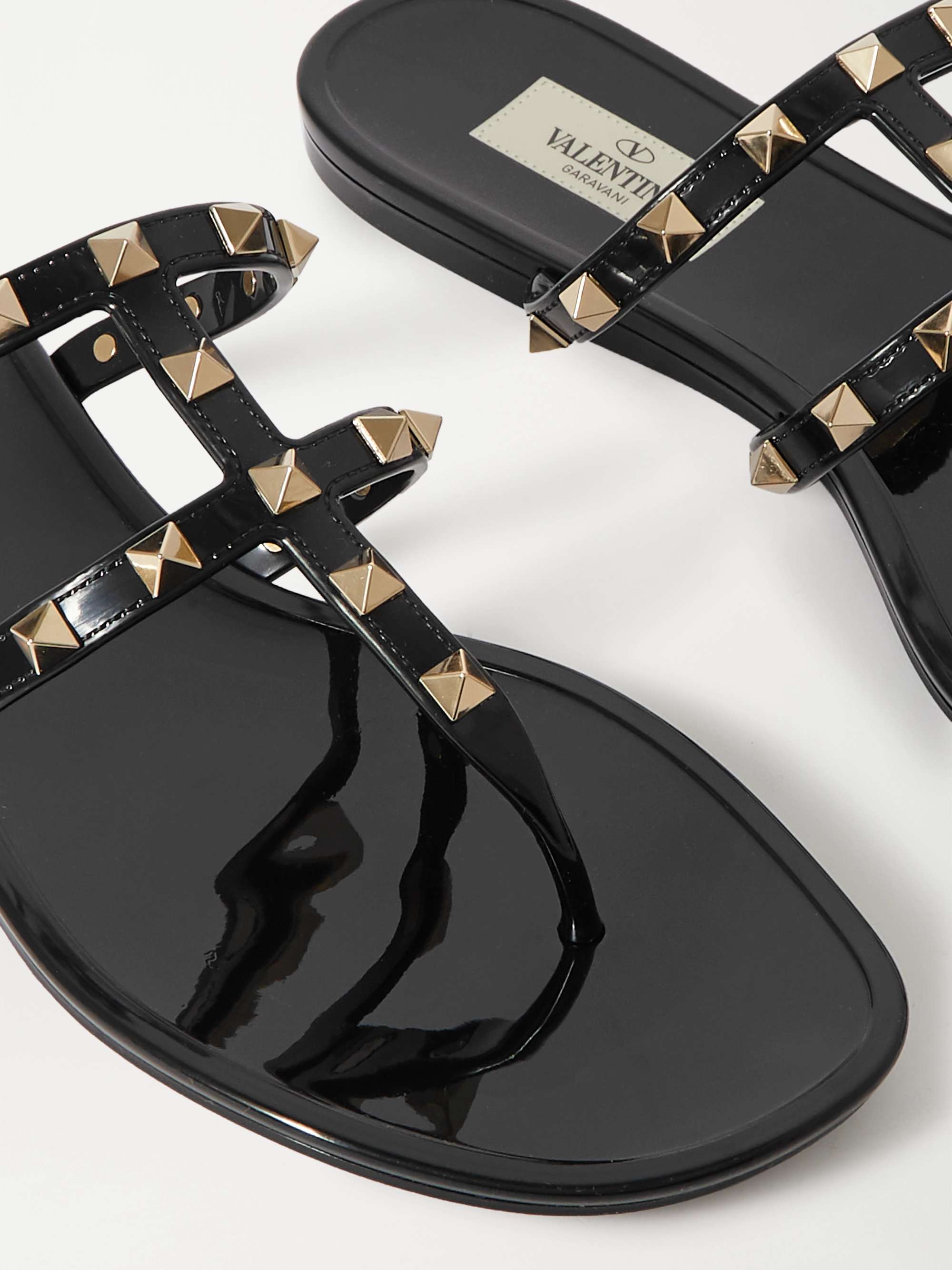 VALENTINO GARAVANI Valentino Garavani Rockstud rubber sandals