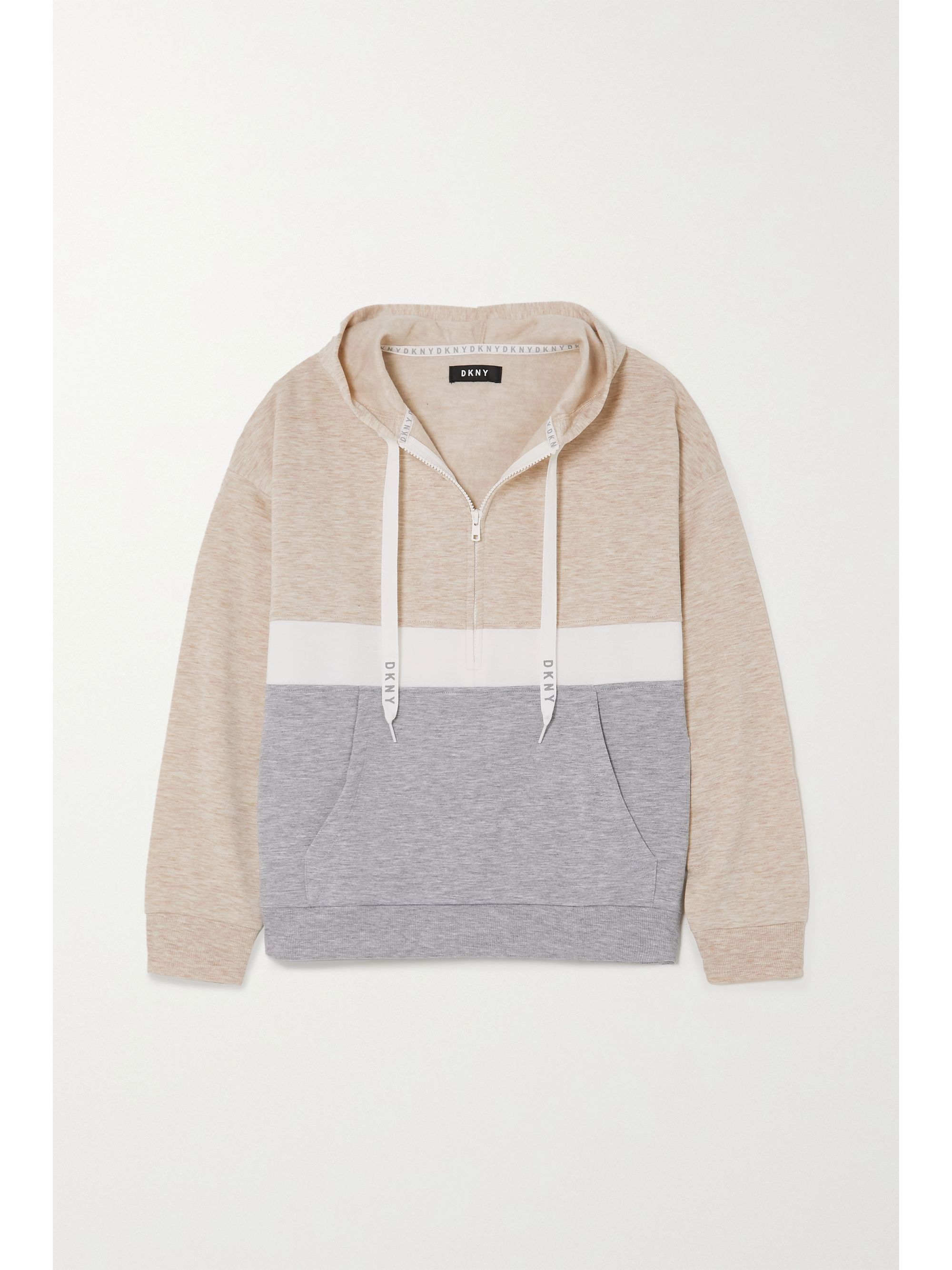 neutral color hoodie