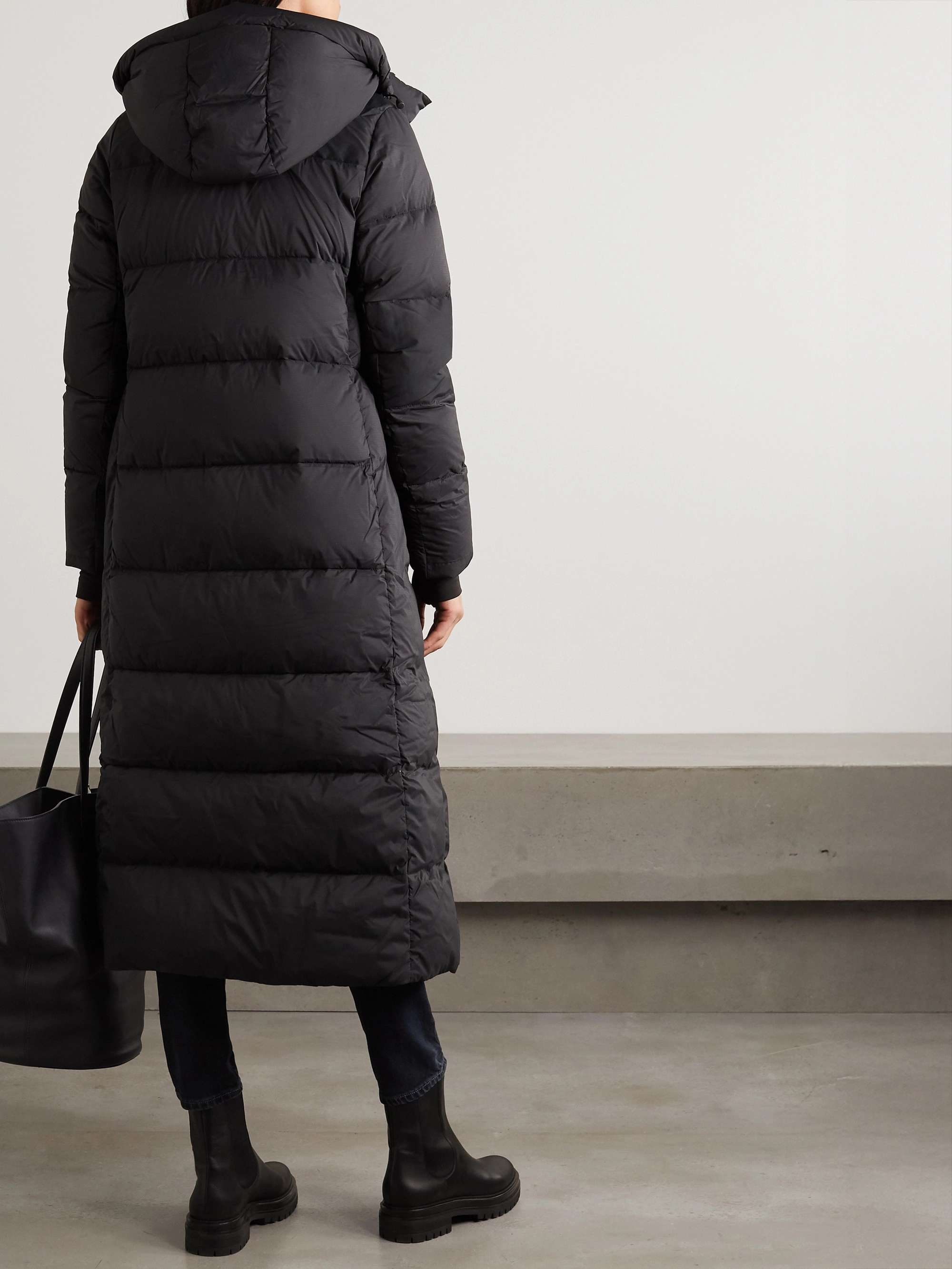 CANADA GOOSE Alliston hooded quilted ripstop down coat NETAPORTER