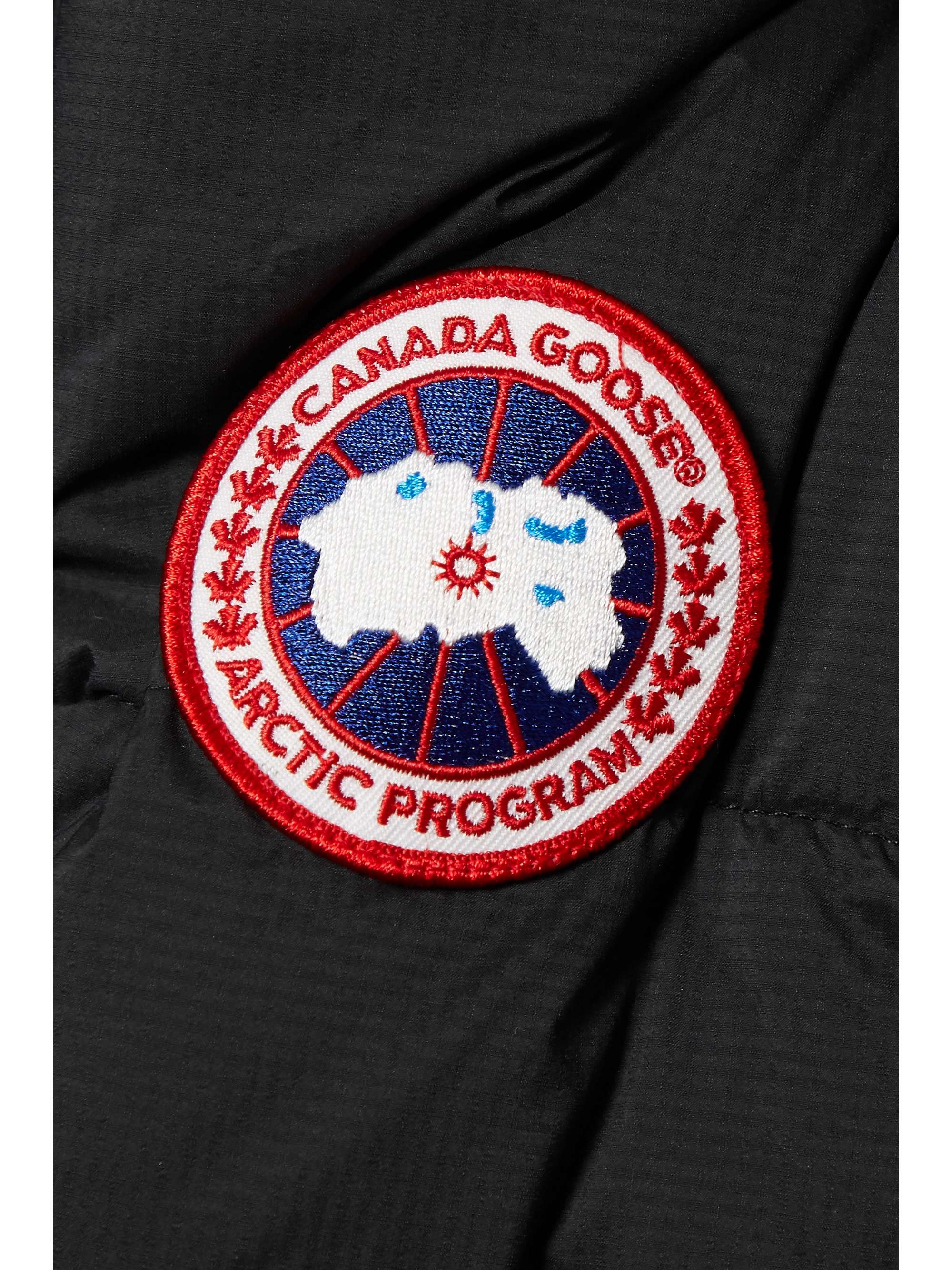 CANADA GOOSE Alliston hooded quilted ripstop down coat