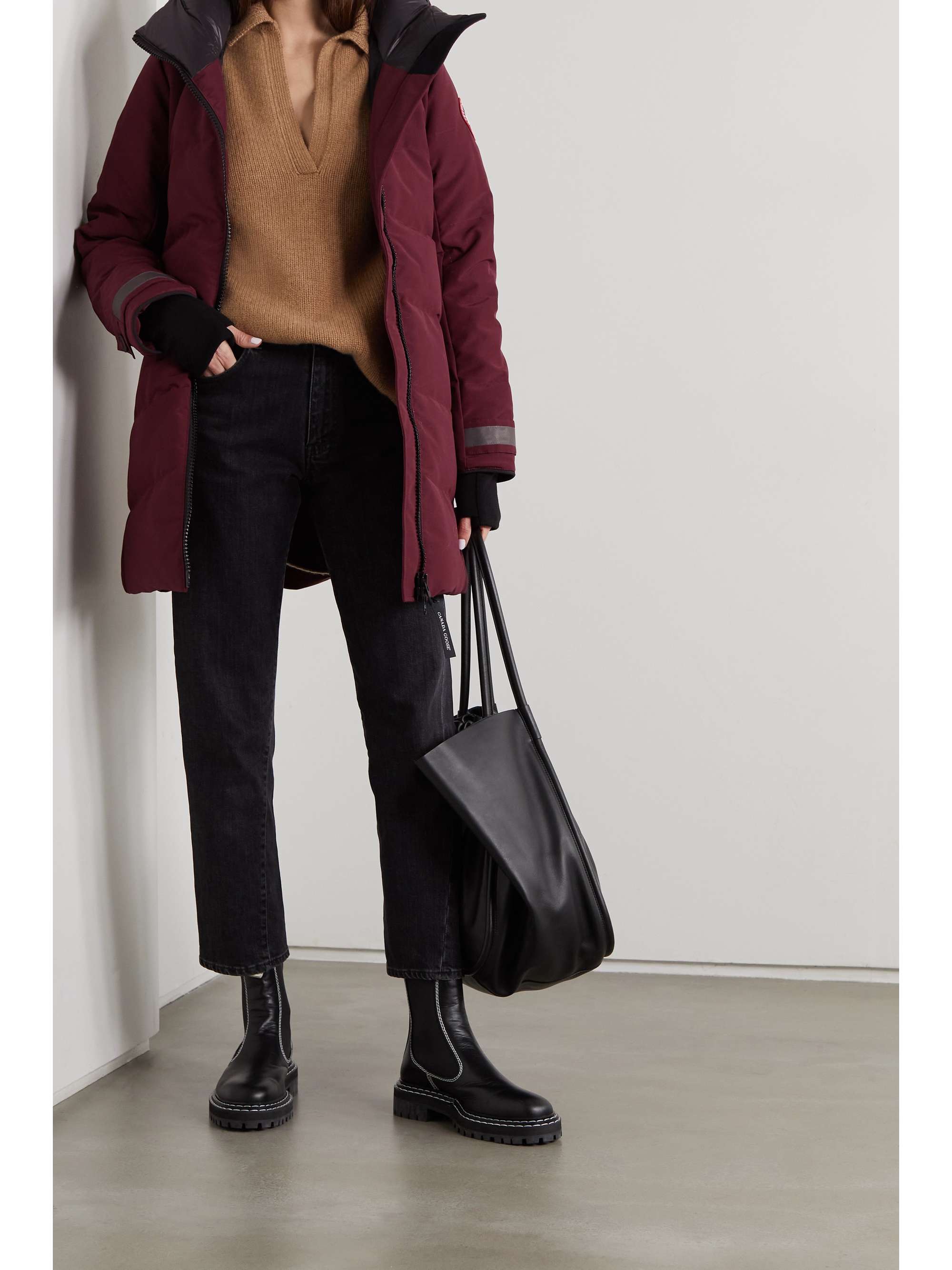 canada goose merritt hooded down parka