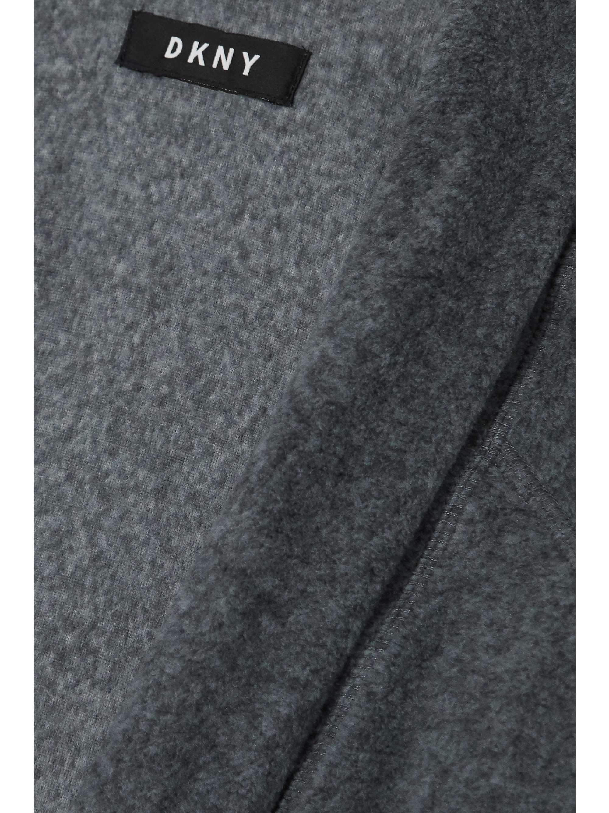 DKNY Fleece cardigan and track pants set