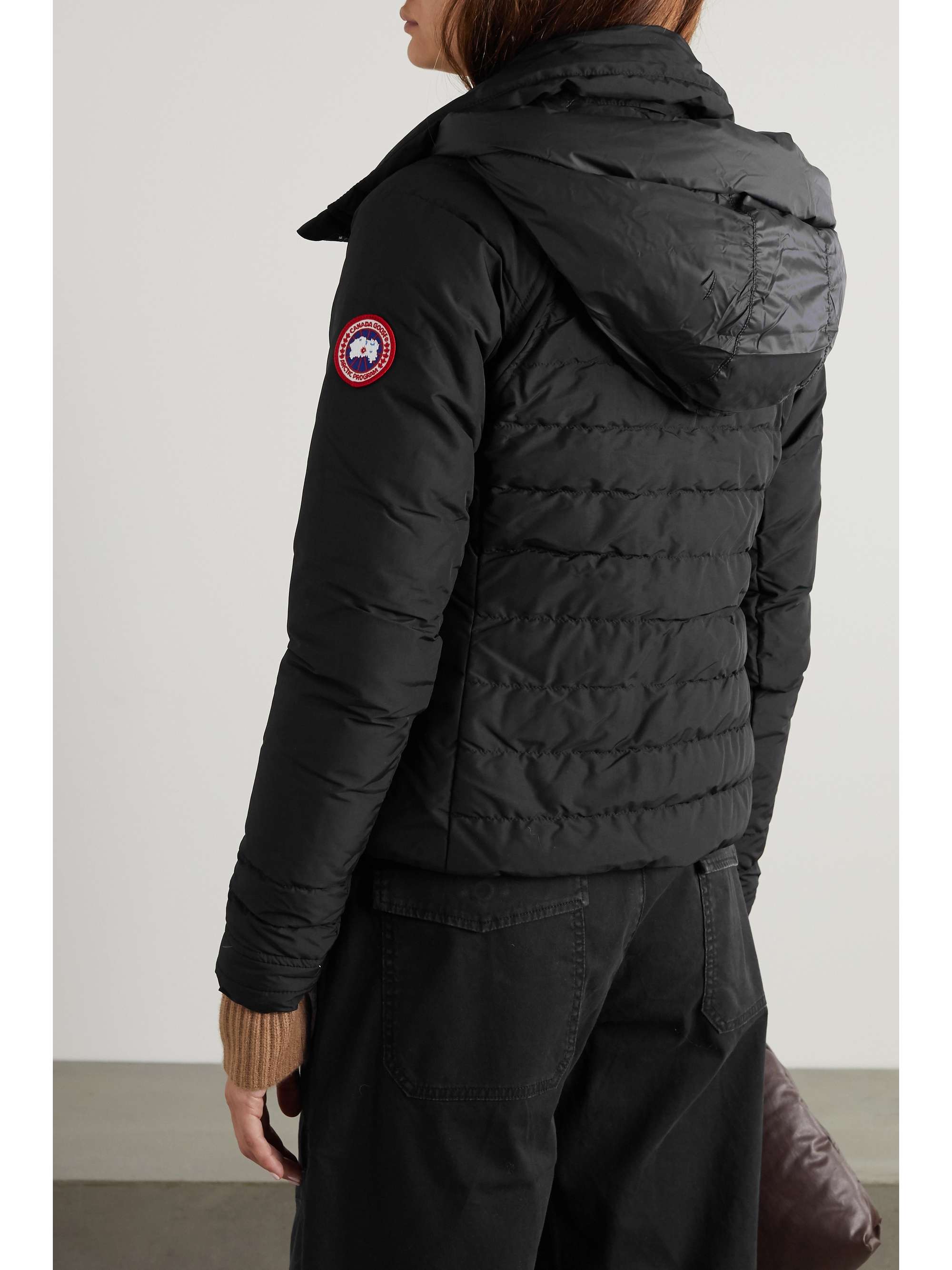 CANADA GOOSE Hybridge Base hooded quilted shell down jacket