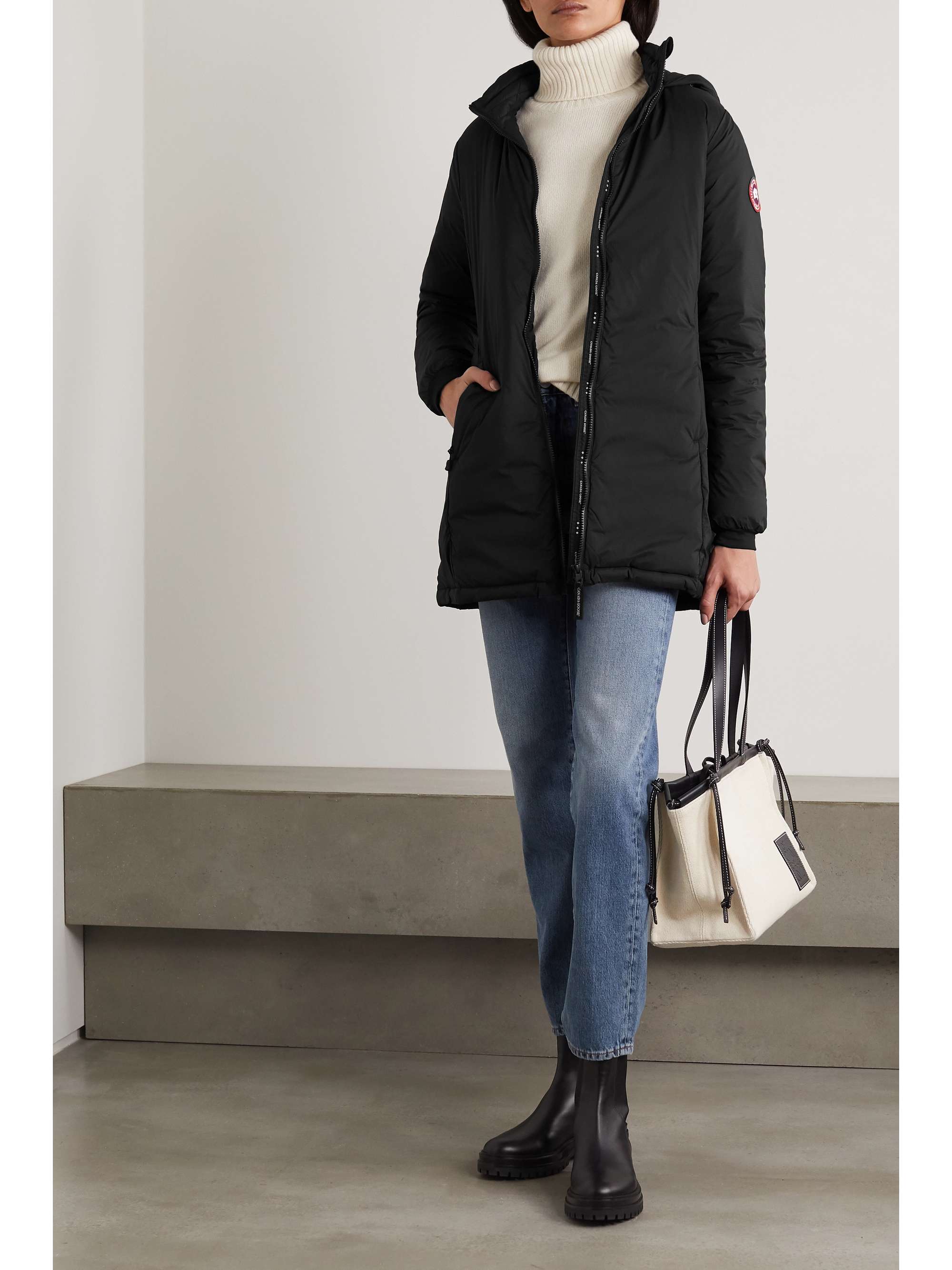CANADA GOOSE Camp hooded ripstop down jacket