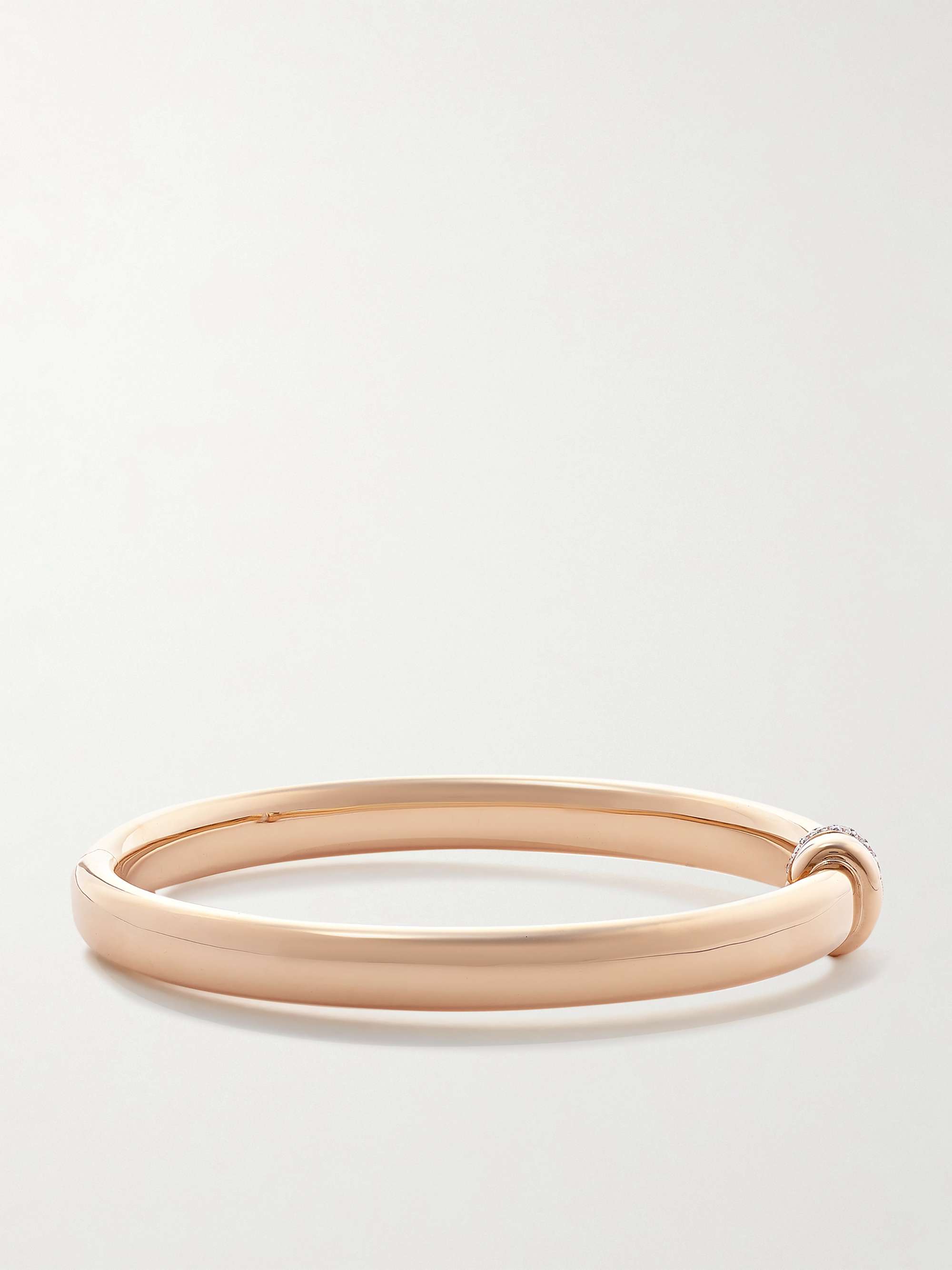 POMELLATO Bracelet en or rose et blanc 18 carats (750/1000) et diamants Iconica