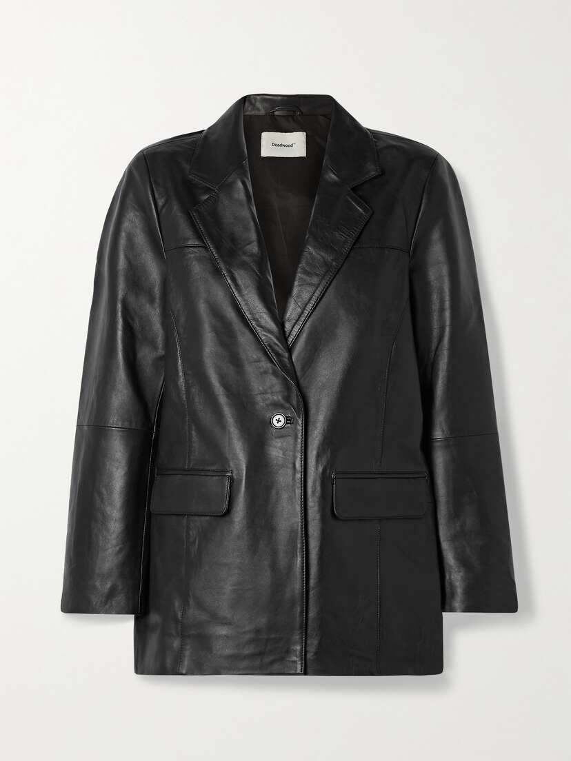Deadwood + Net Sustain Brooke Leather Blazer
