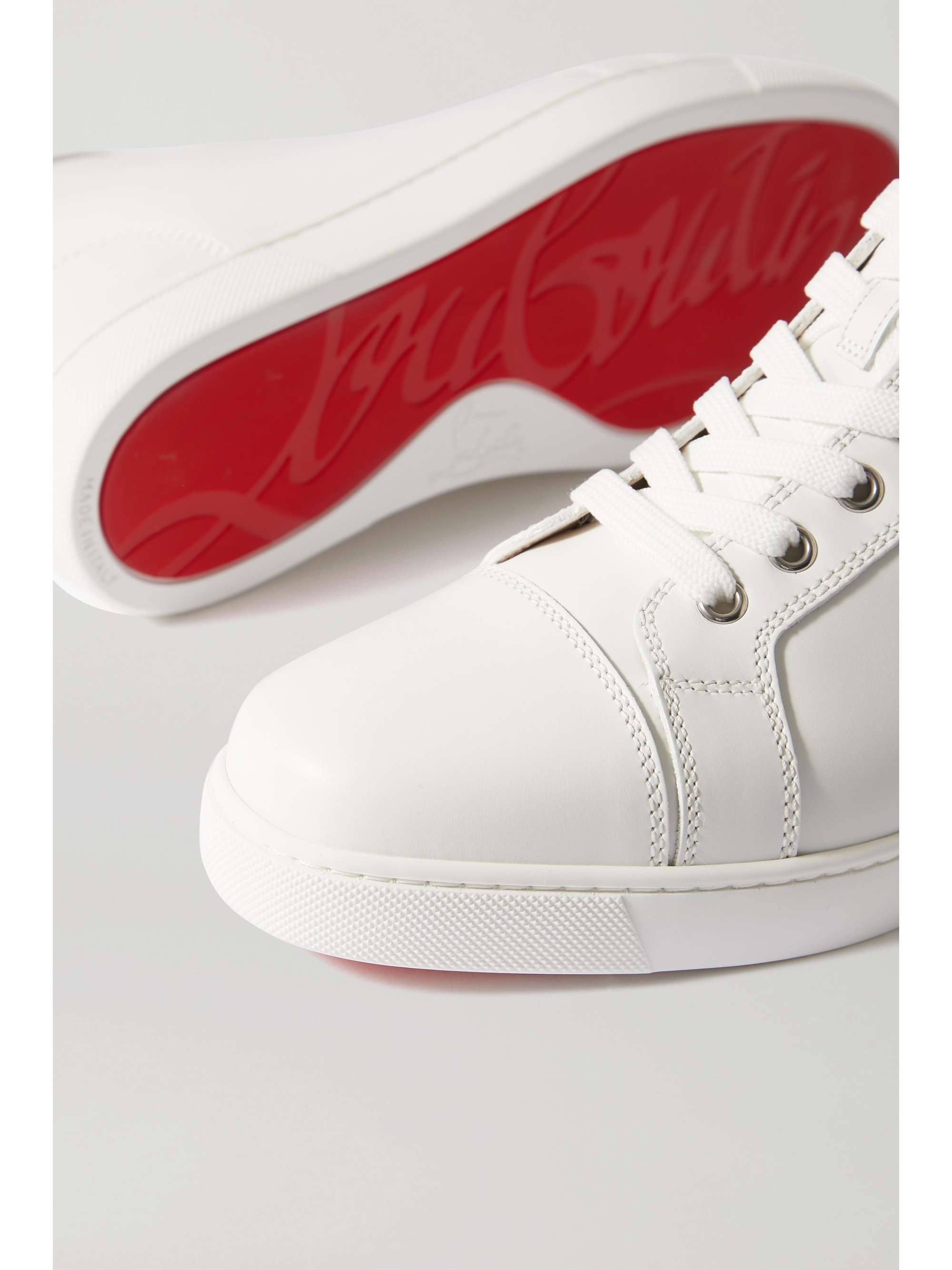 louboutin sneakers leather