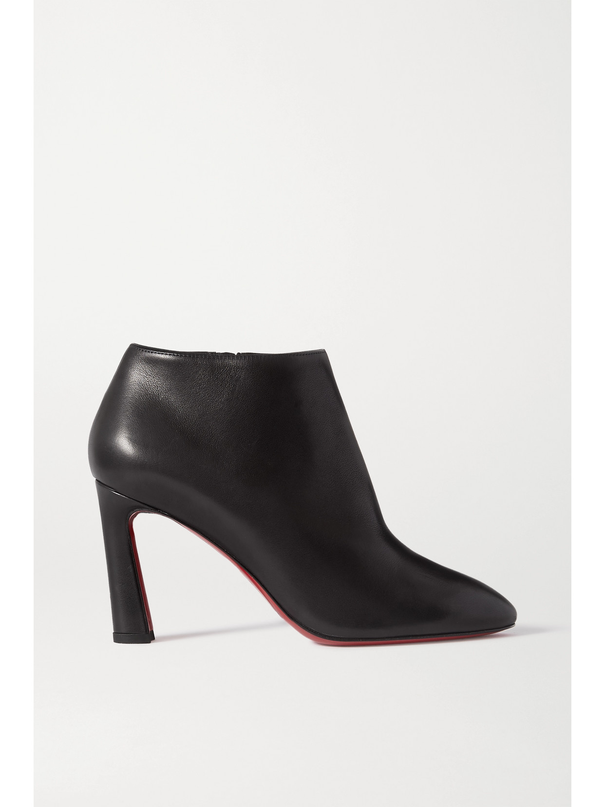 CHRISTIAN LOUBOUTIN ELEONOR 85 LEATHER ANKLE BOOTS