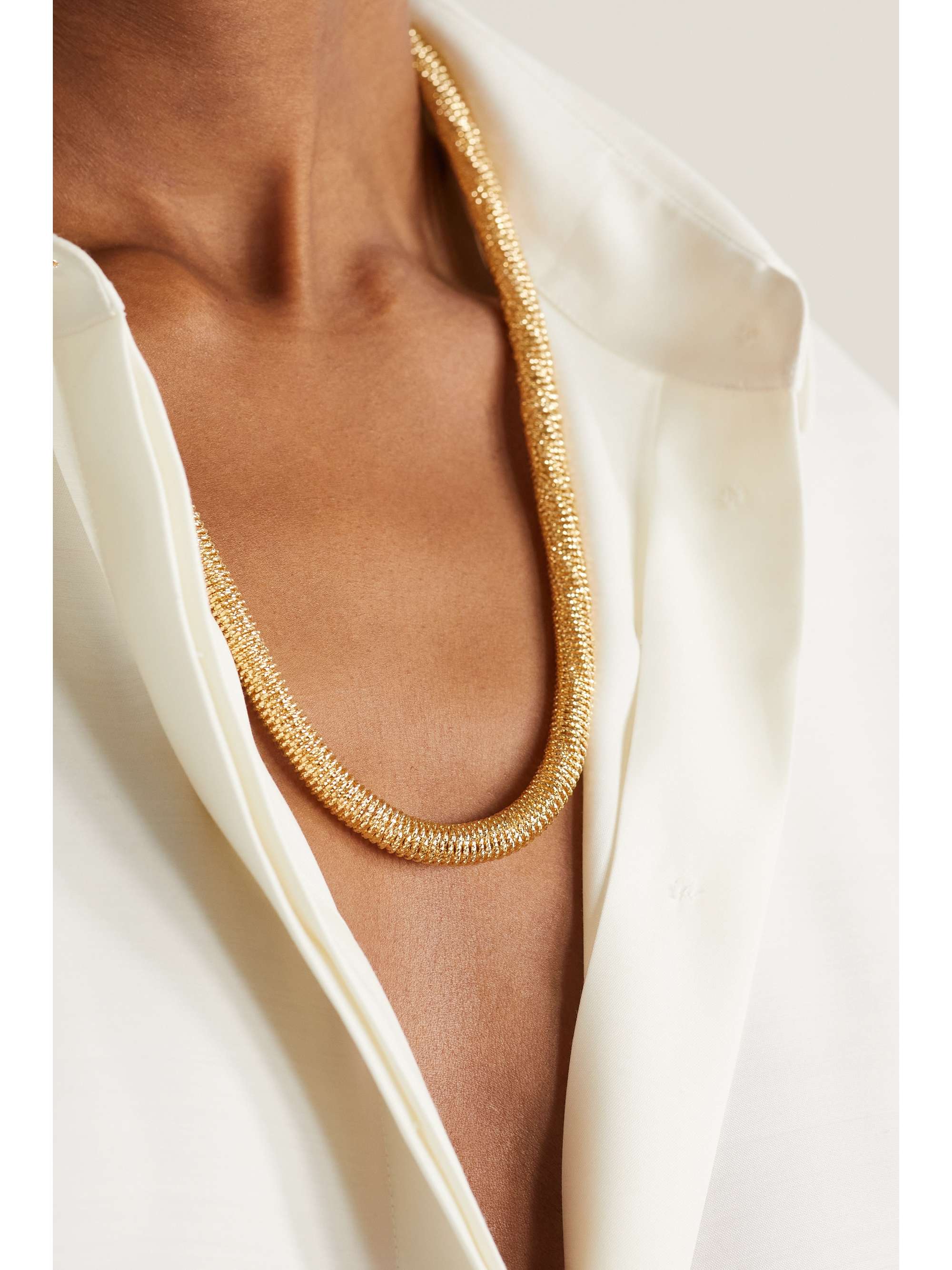 CAROLINA BUCCI K.I.S.S. Kette aus 18 Karat Gold
