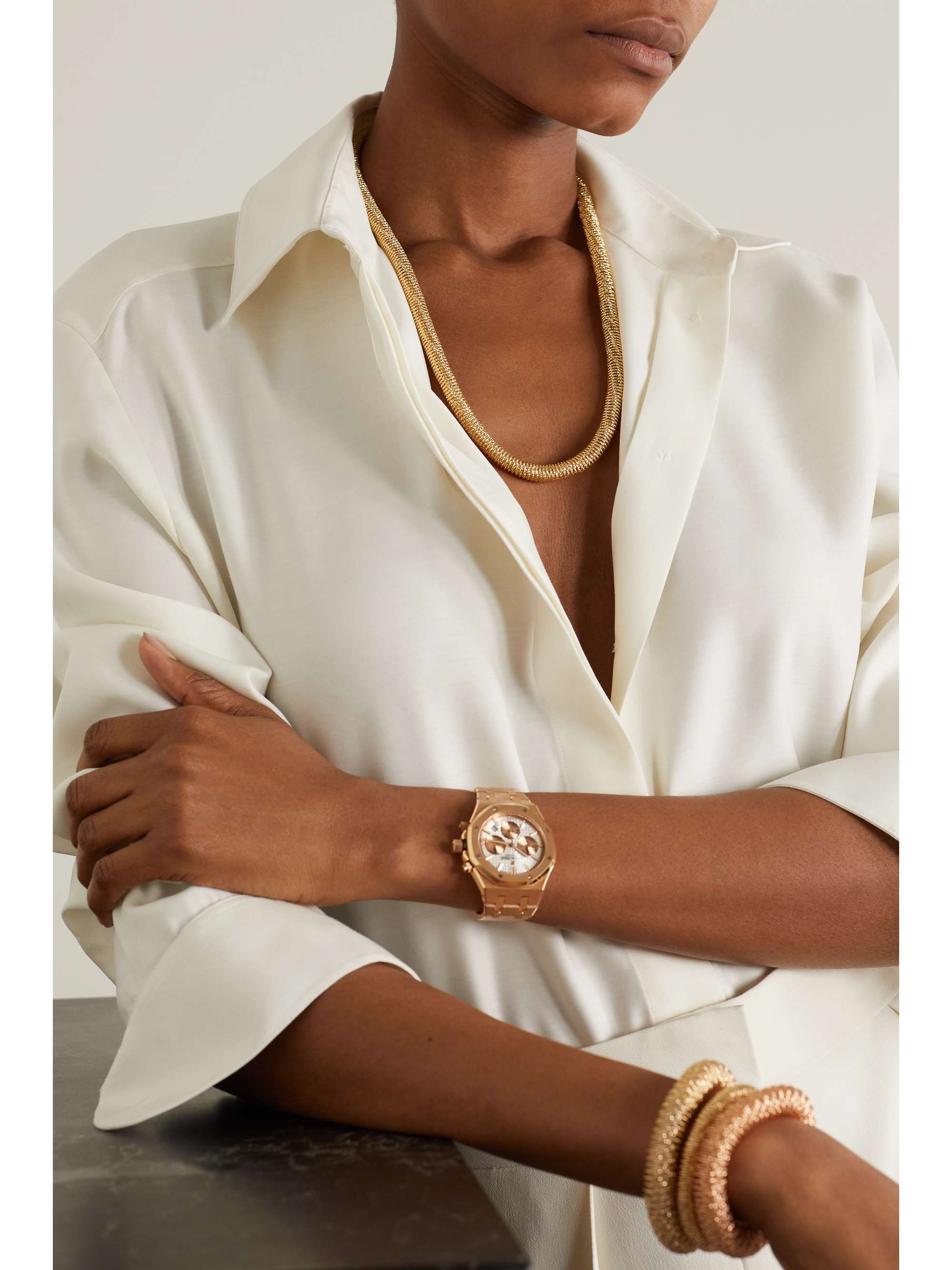 CAROLINA BUCCI K.I.S.S. Kette aus 18 Karat Gold