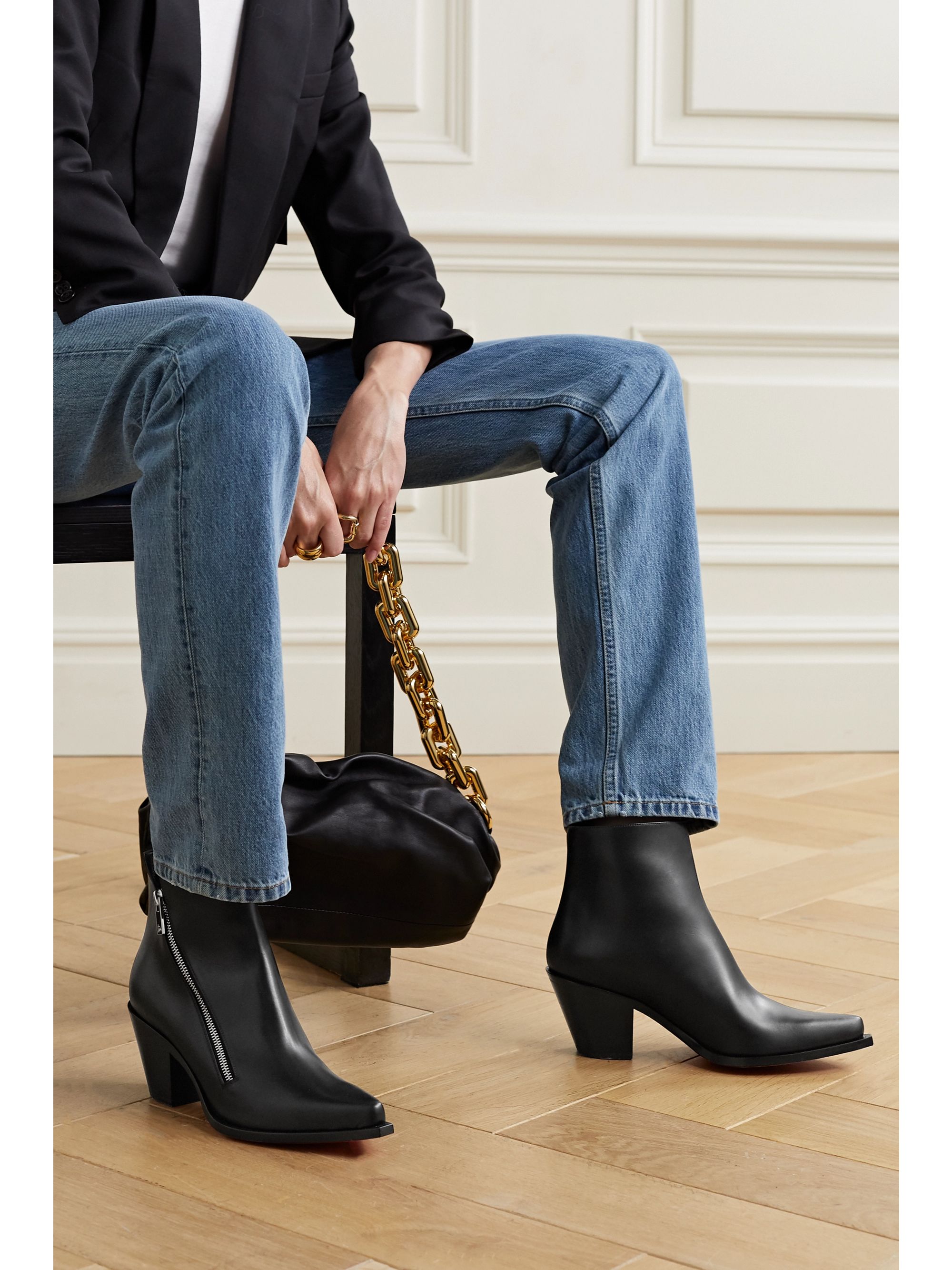 christian louboutin capahutta leather boot