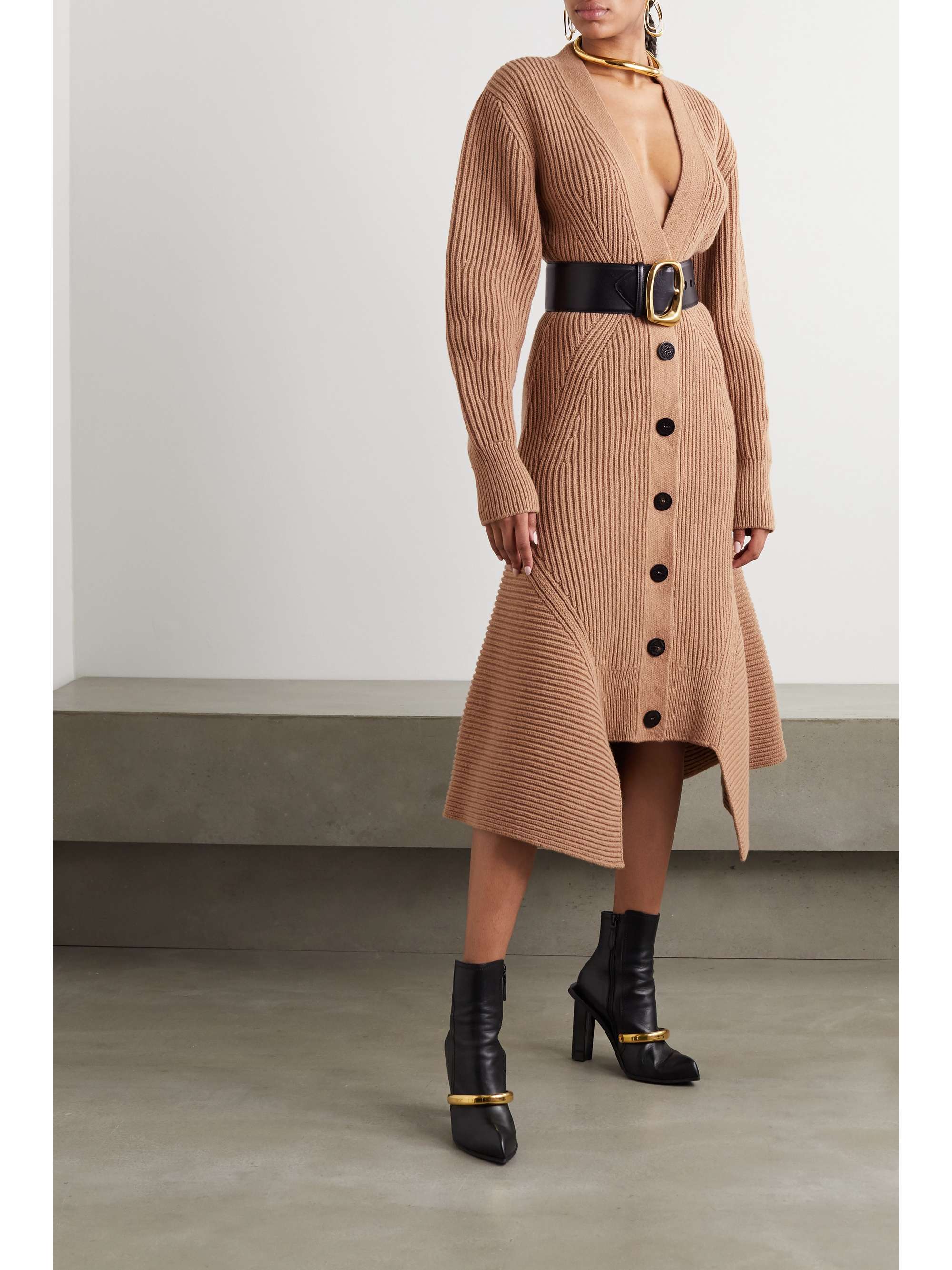 alexander mcqueen wool coat