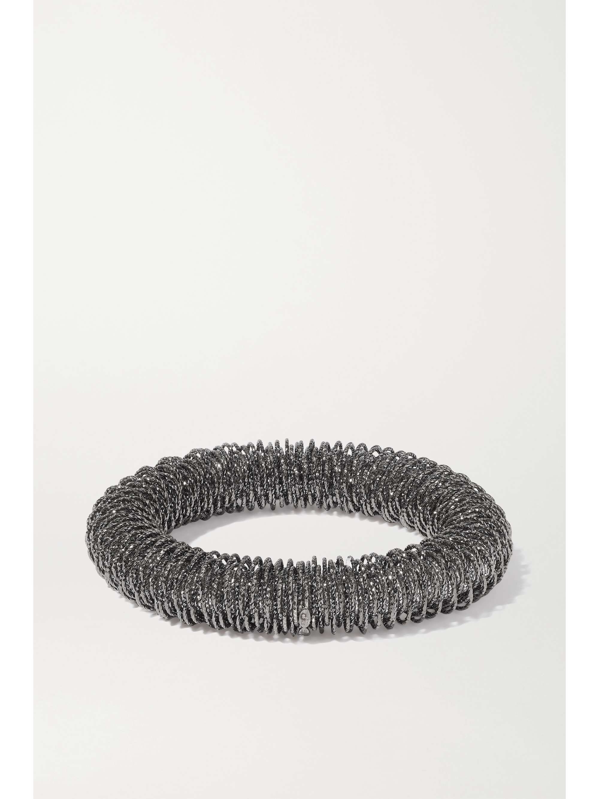 CAROLINA BUCCI K.I.S.S. Large 18-karat yellow and white gold bracelet