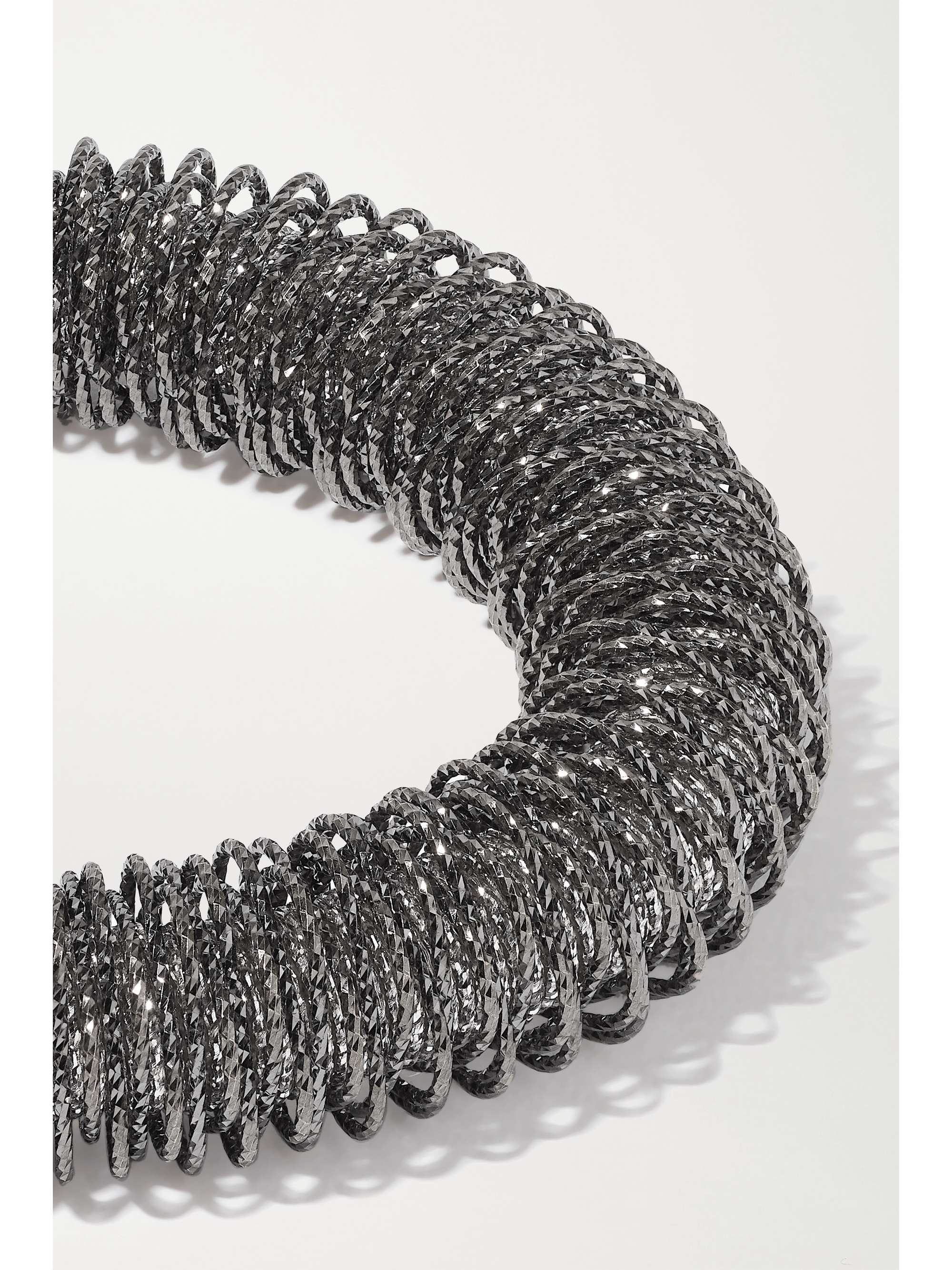 CAROLINA BUCCI K.I.S.S. Large 18-karat yellow and white gold bracelet