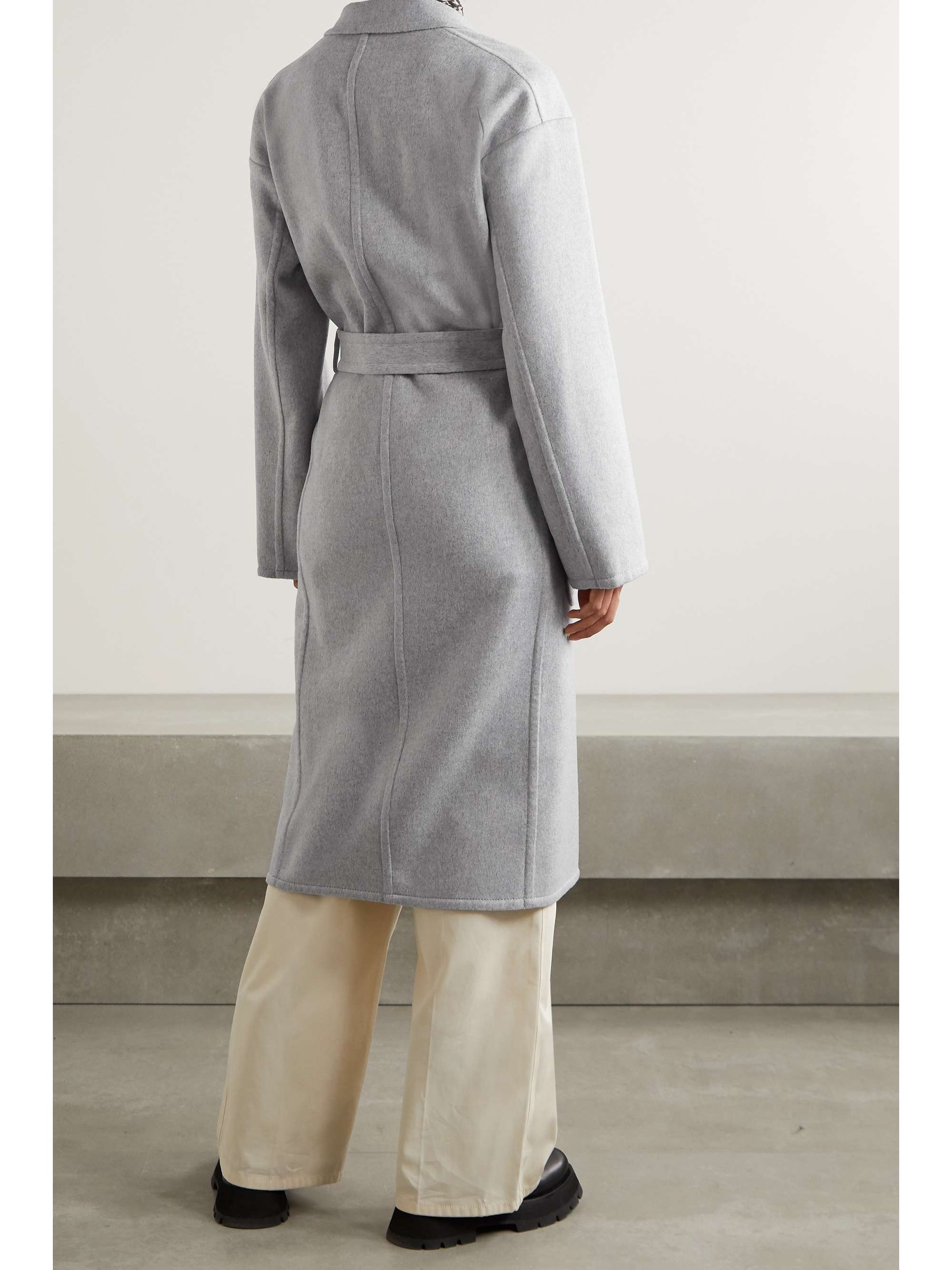 helmut lang grey coat