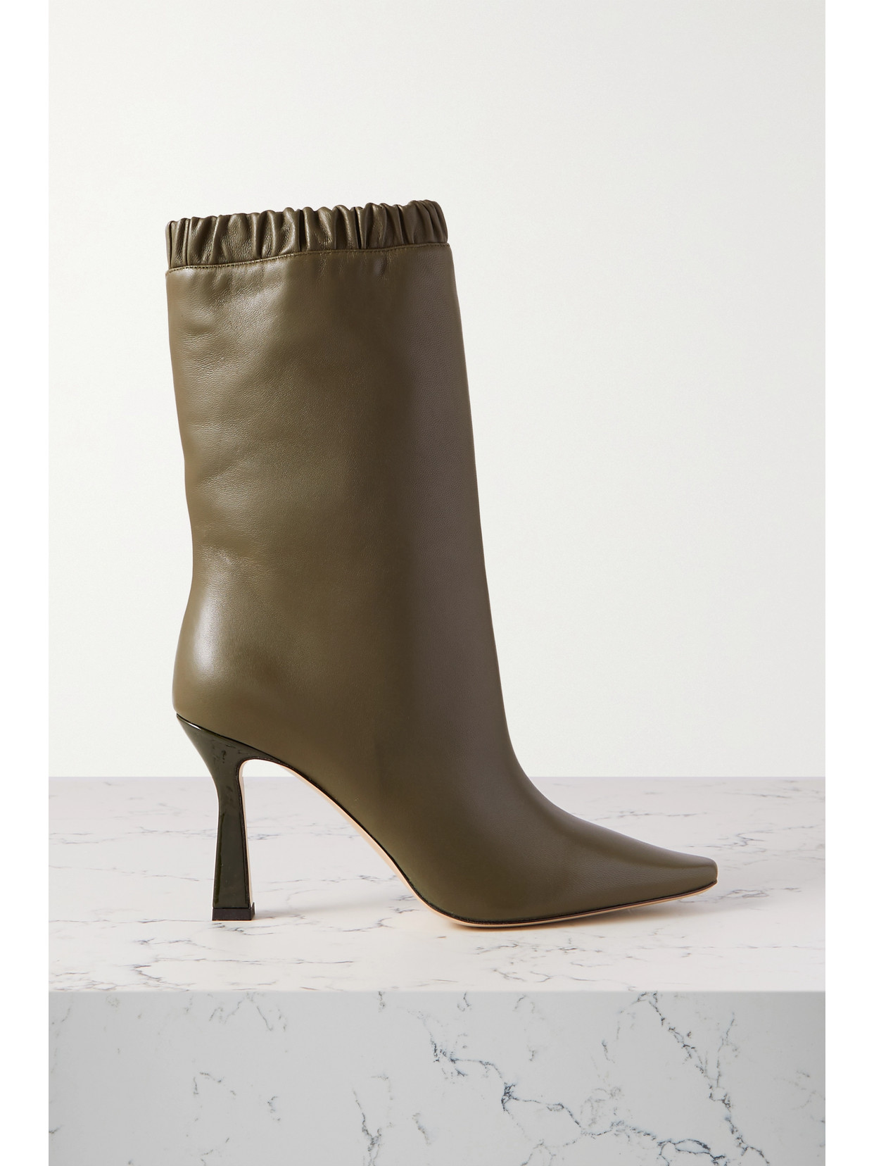 boots slouching at ankle