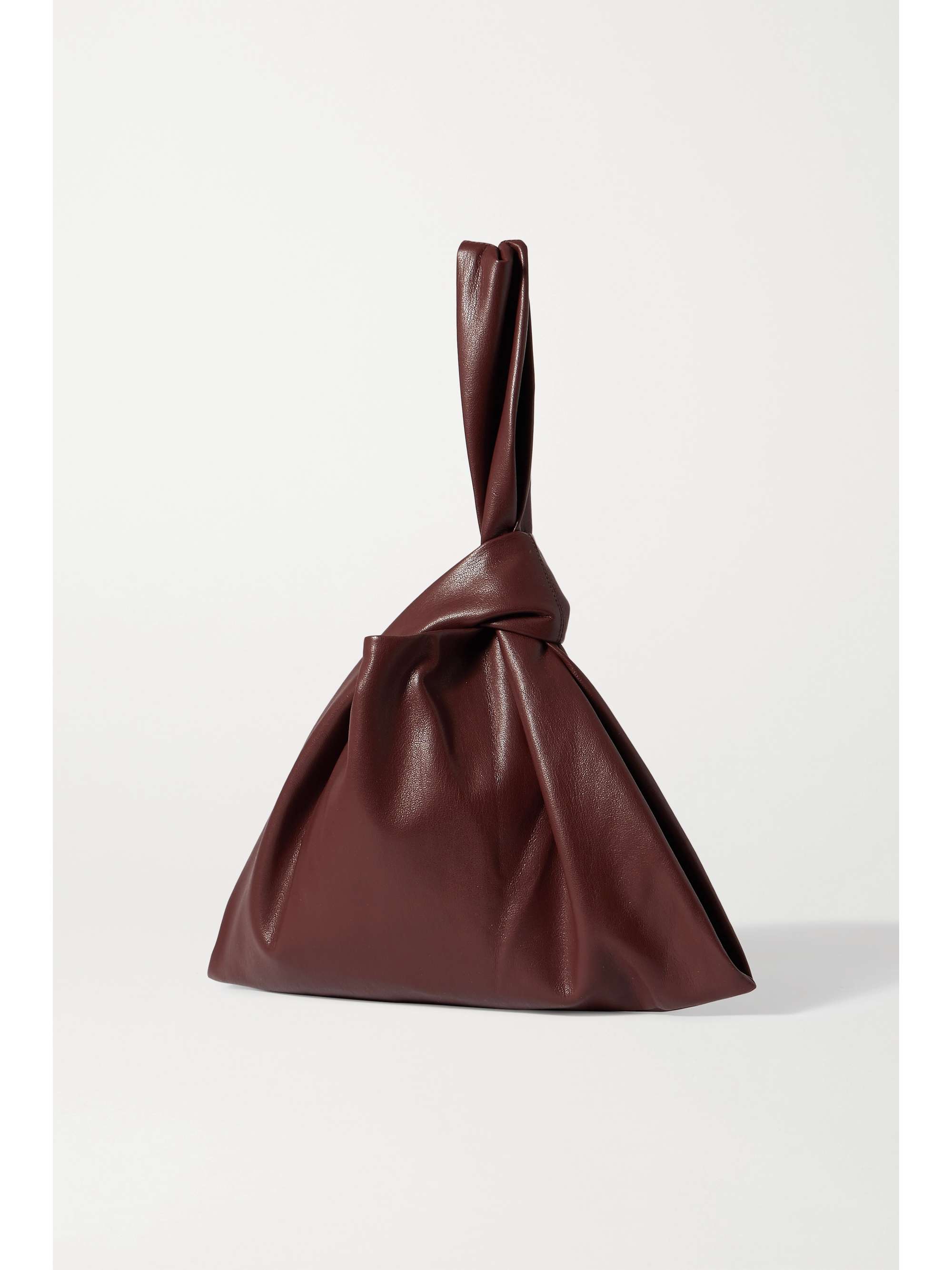 NANUSHKA Jen knotted vegan leather tote