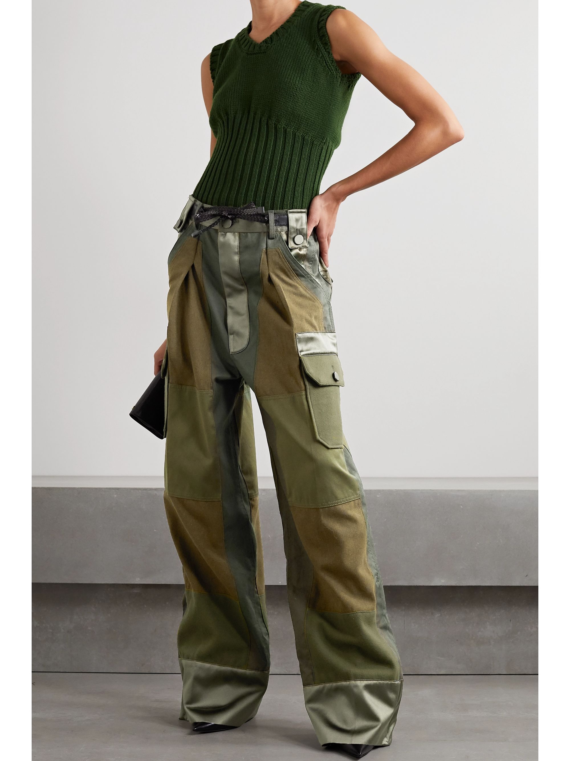 cargo pants with flannel