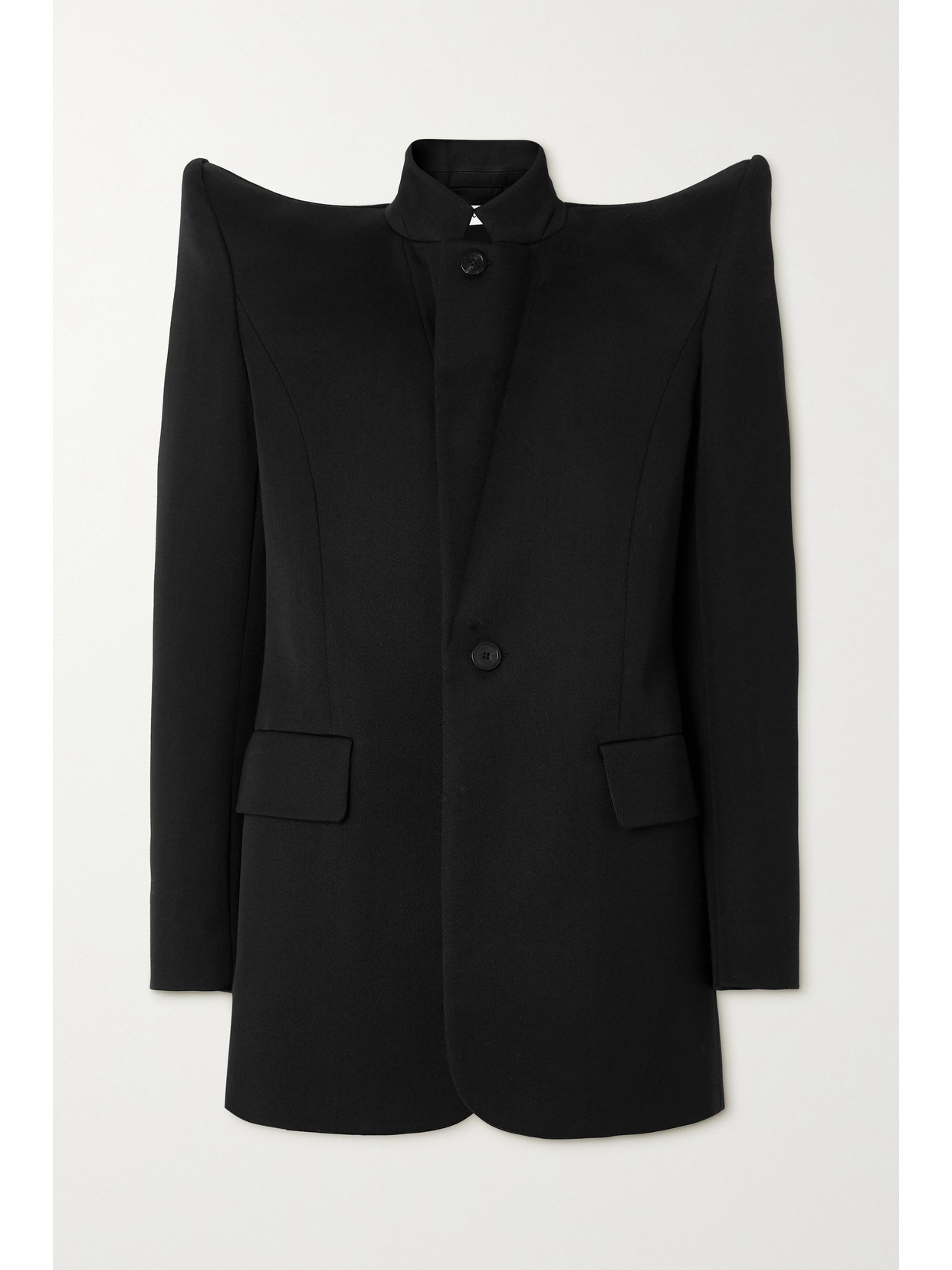 BALENCIAGA PAGODA WOOL-TWILL JACKET