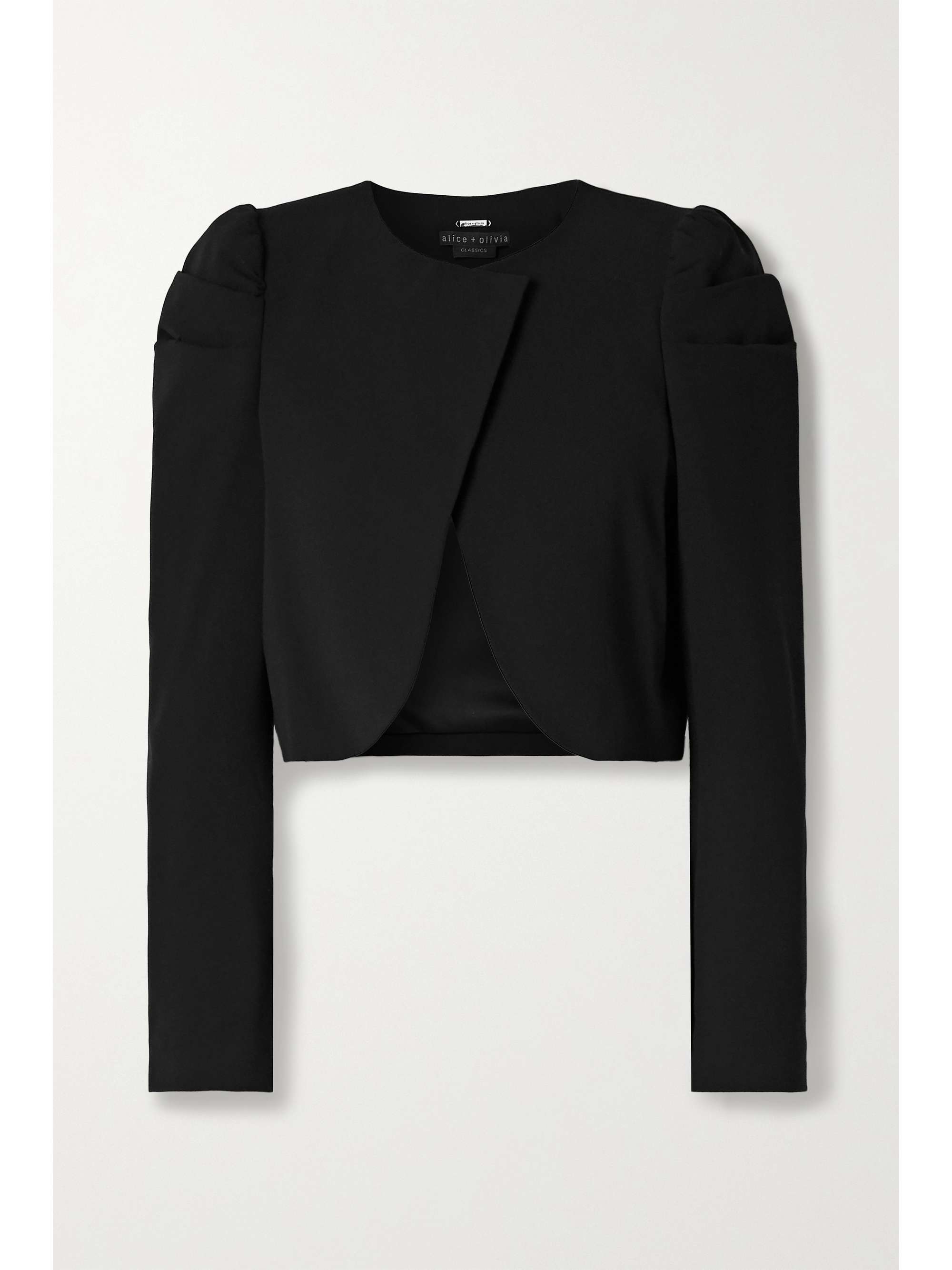 cropped smart jacket