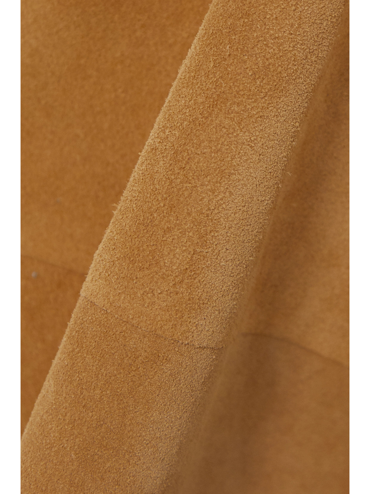 Gabriela Hearst Vesta High-rise Suede Flared Pants In Sand