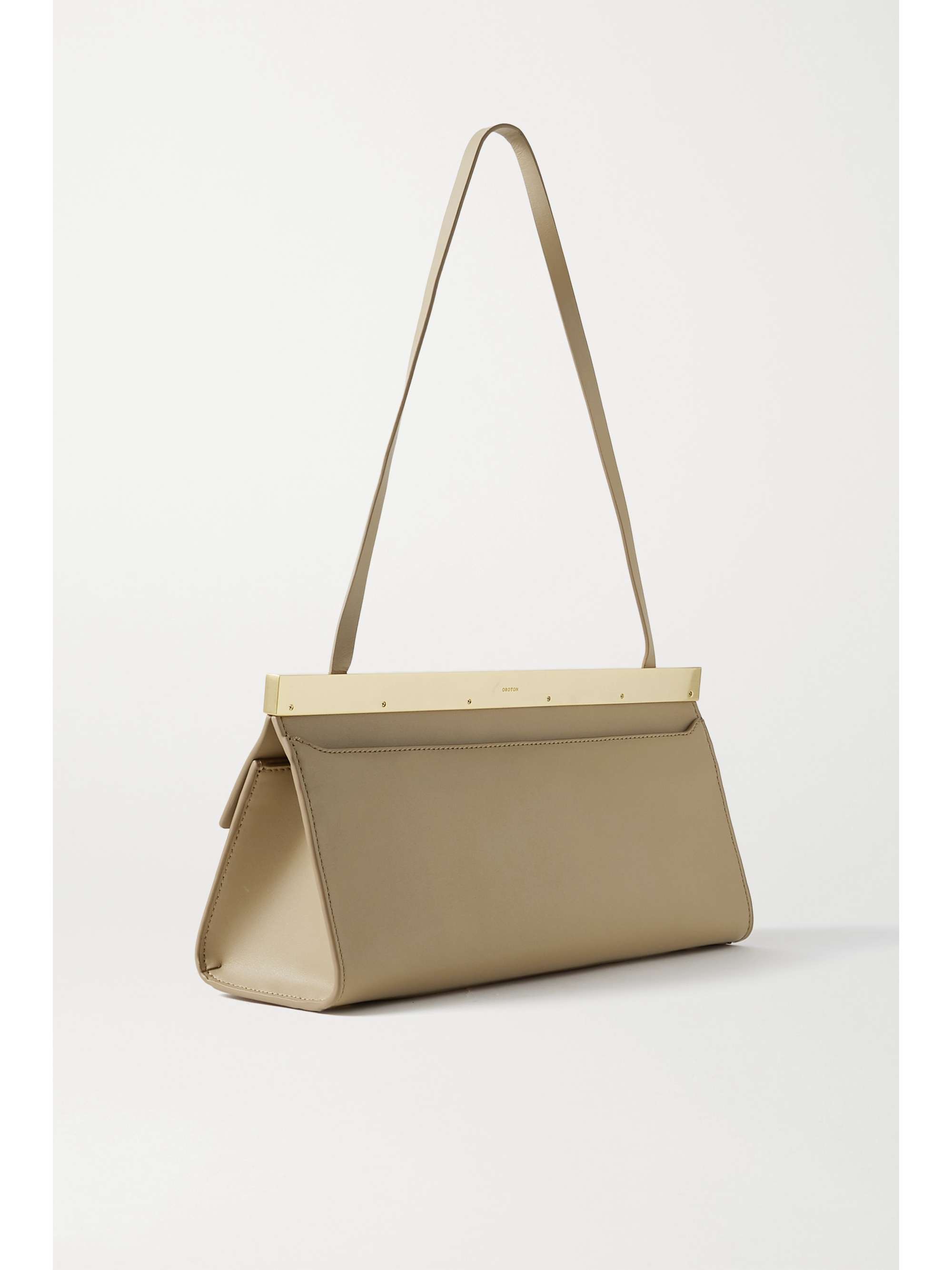 OROTON Jerome Baguette leather shoulder bag