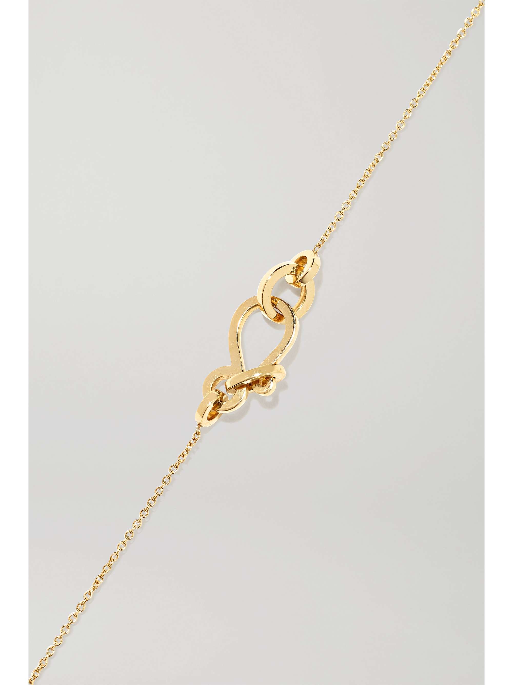 SOPHIE BILLE BRAHE Petite Fellini 14-karat gold pearl necklace