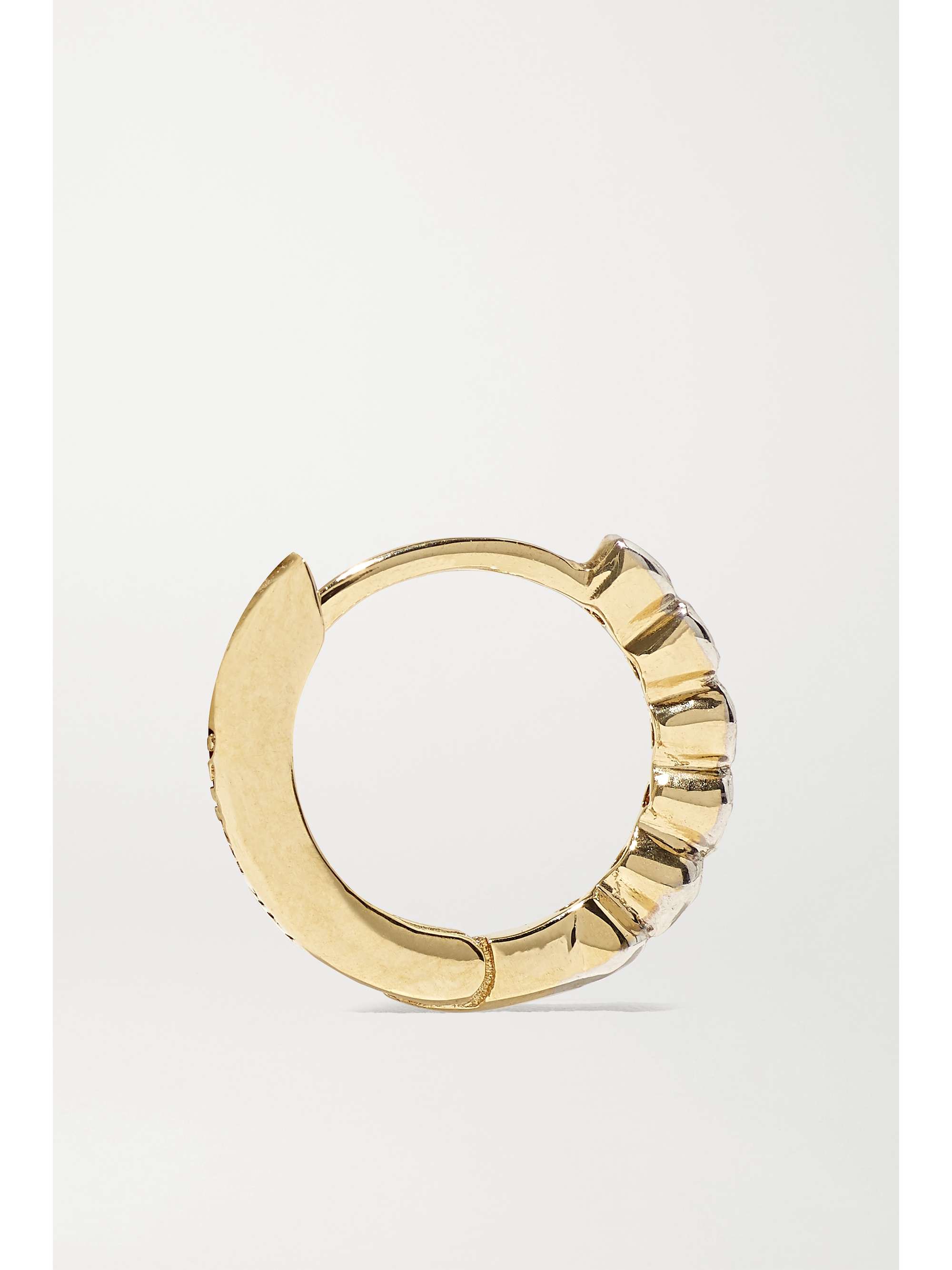 MATEO 14K 黄金钻石耳环
