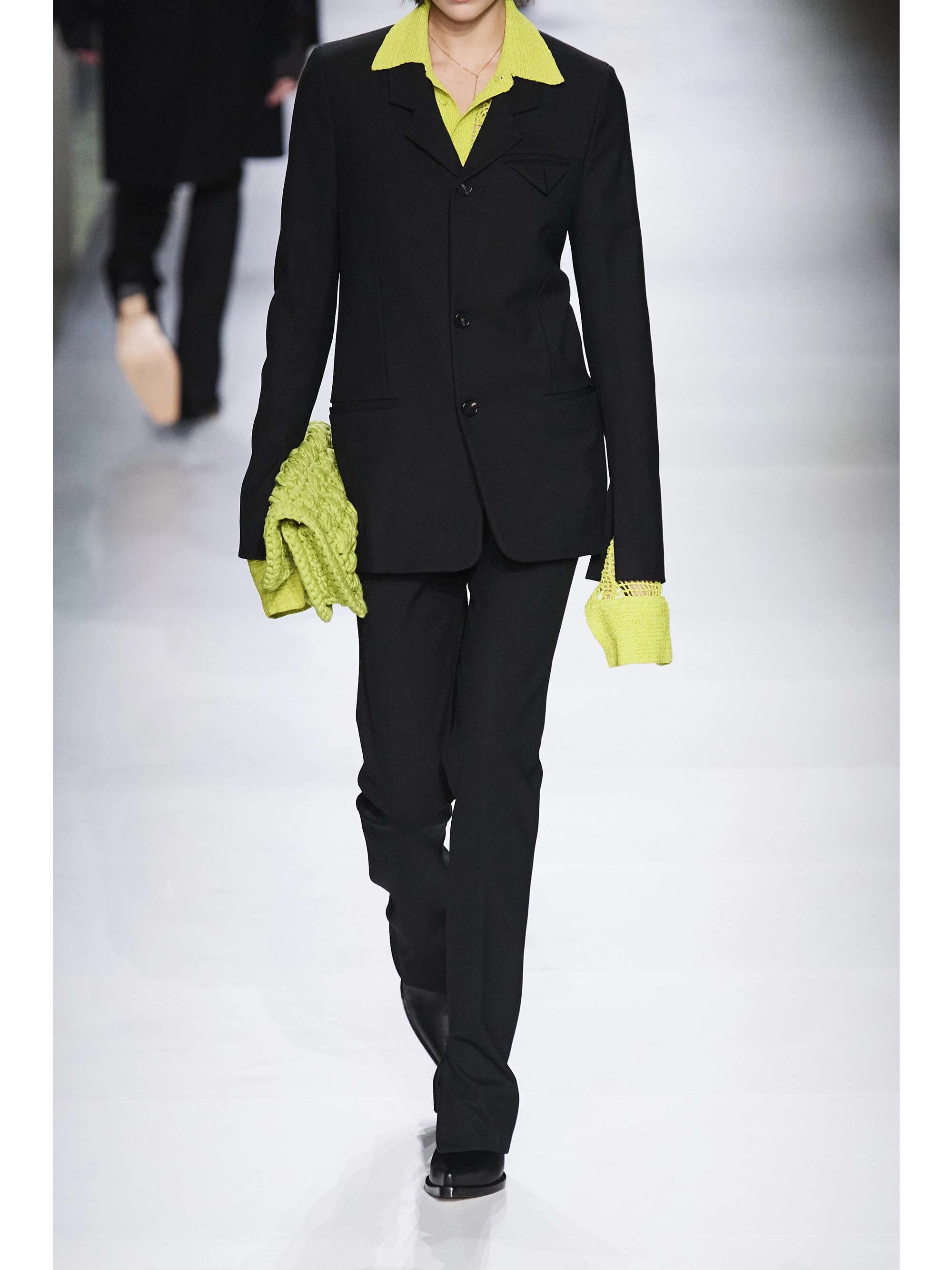 BOTTEGA VENETA Glossed-leather ankle boots