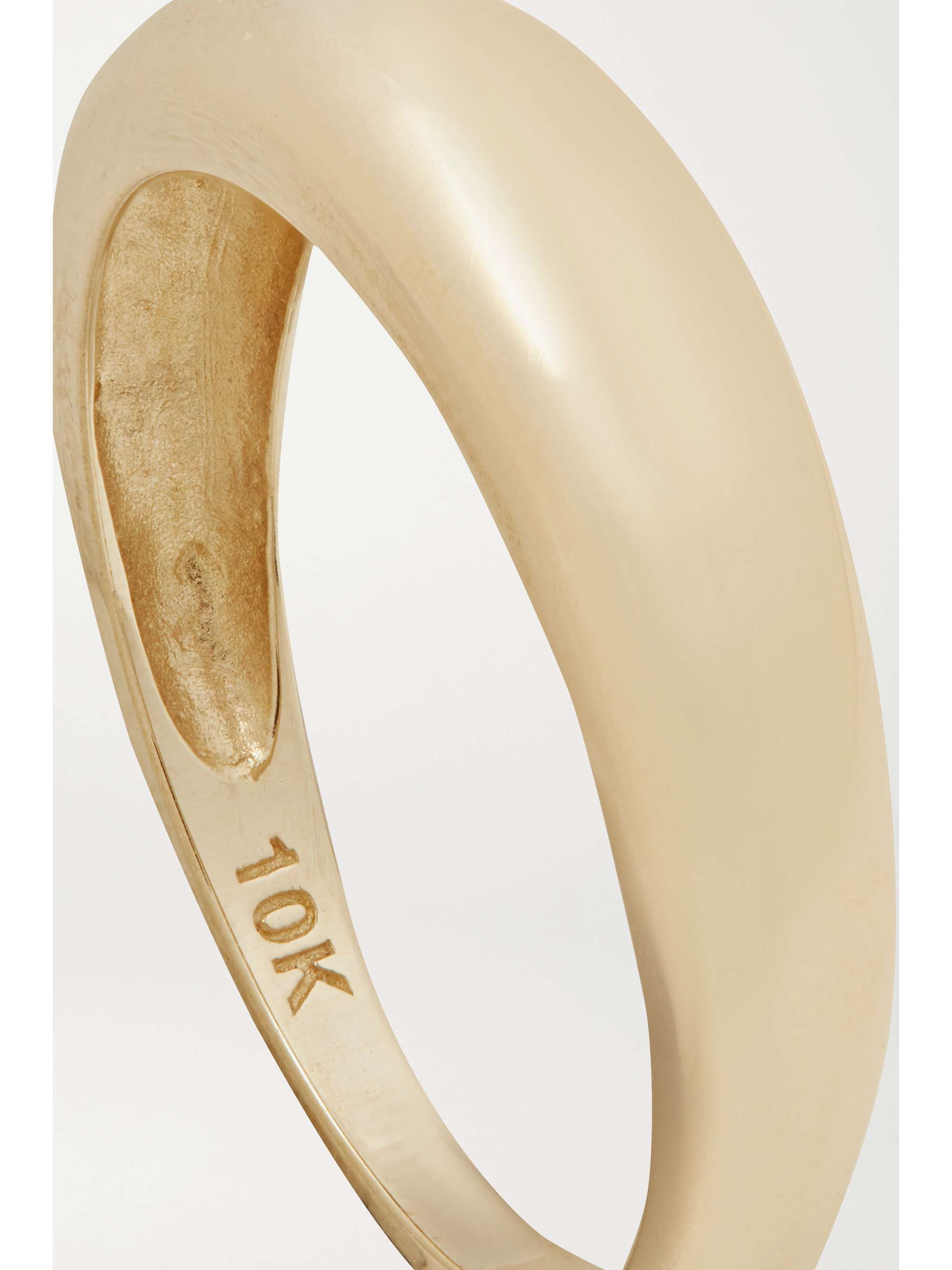 STONE AND STRAND Bombe 10-karat gold ring