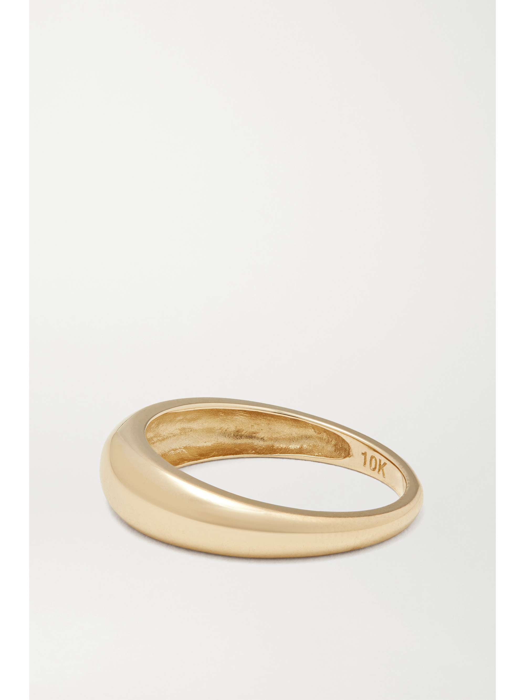 STONE AND STRAND Bombe 10-karat gold ring