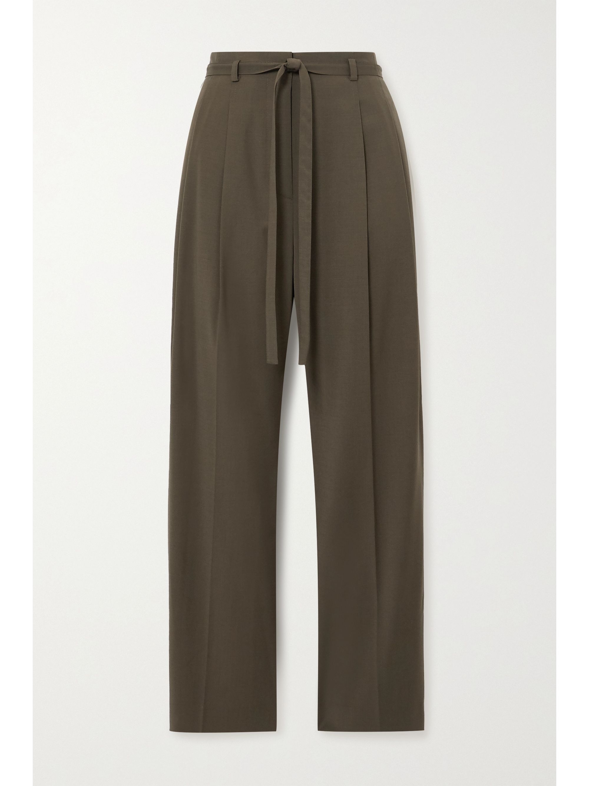 Army green straight leg pants Clearance