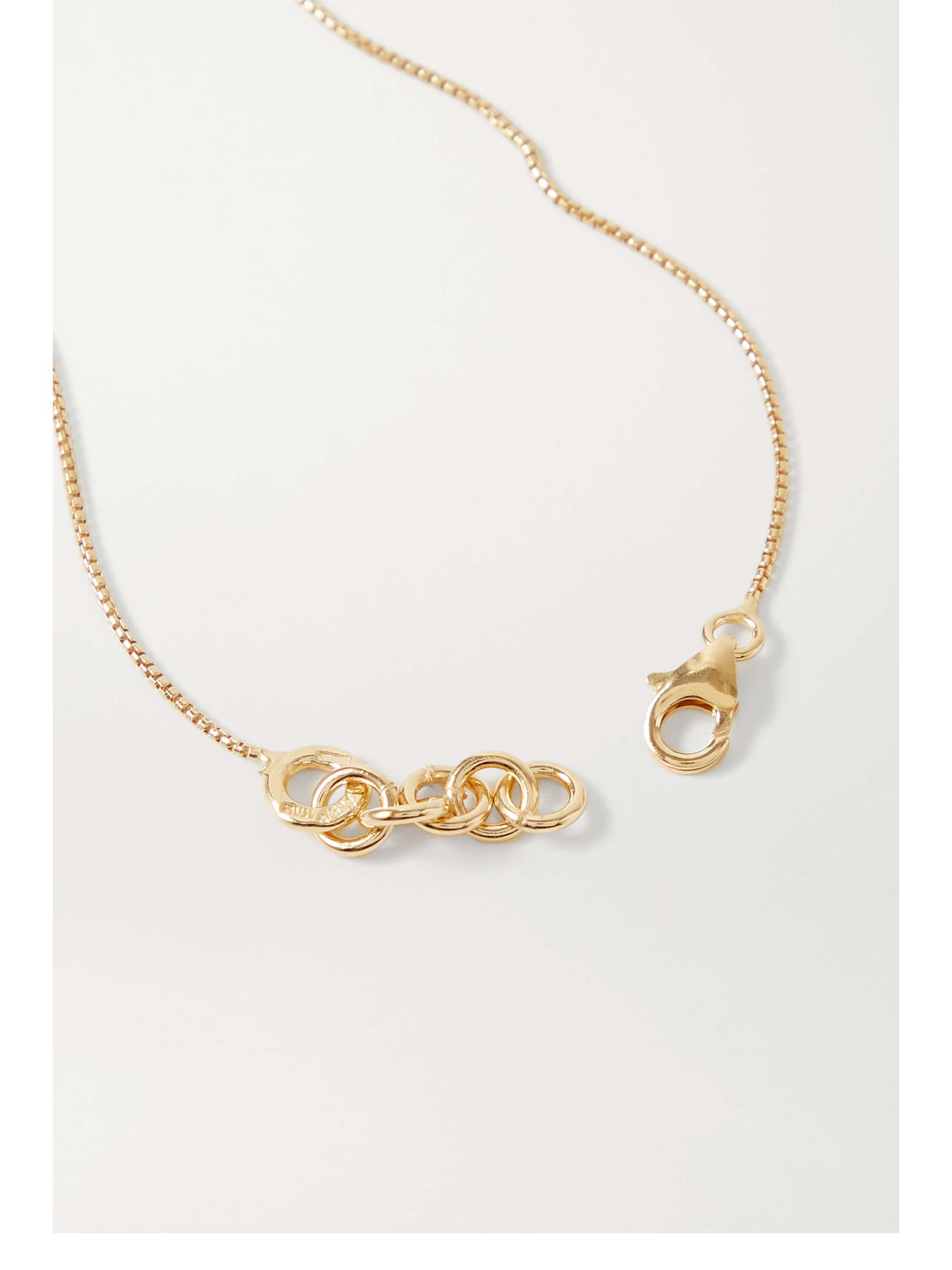 BOTTEGA VENETA Gold-plated necklace