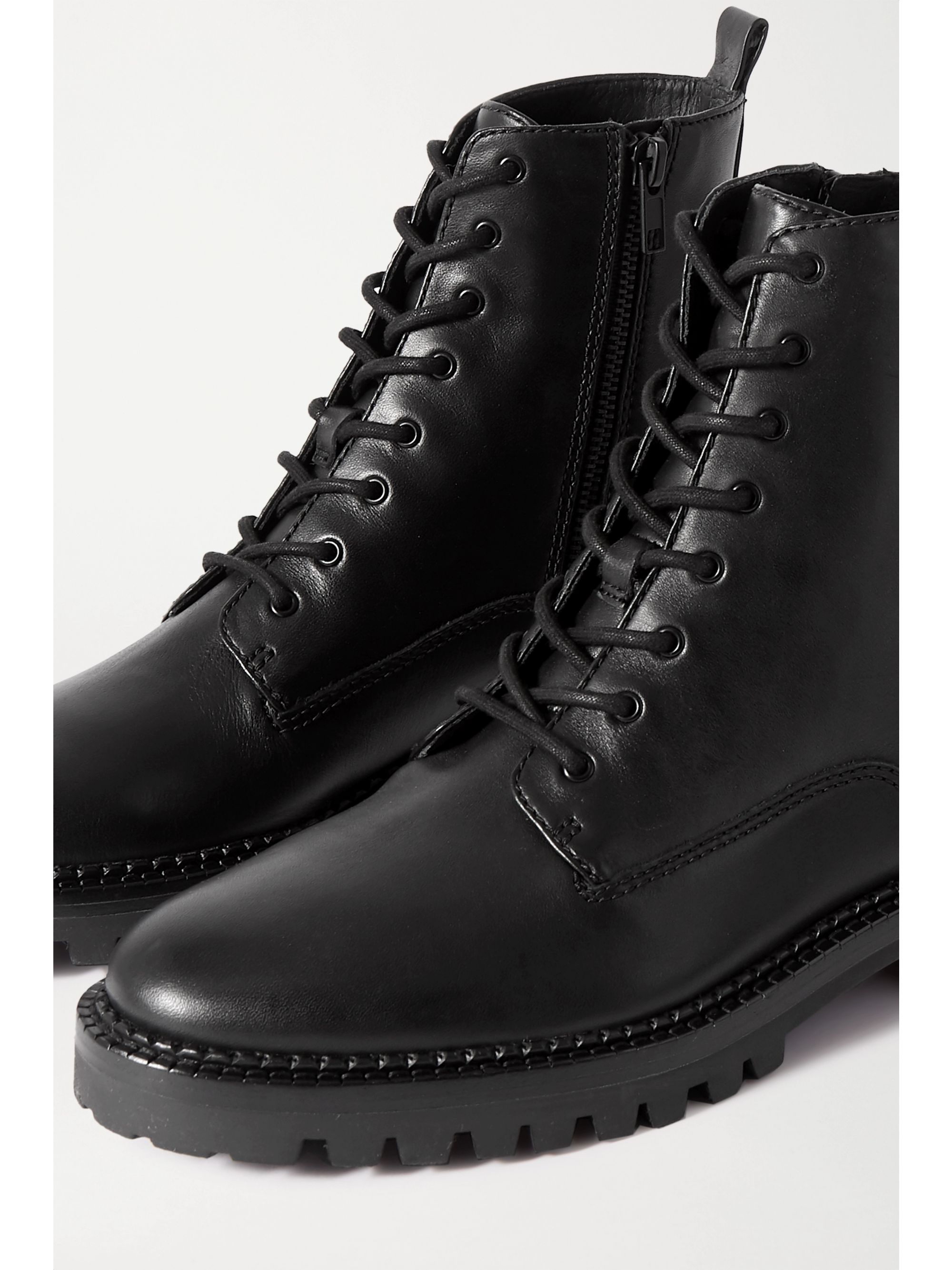 vince cabria boots black