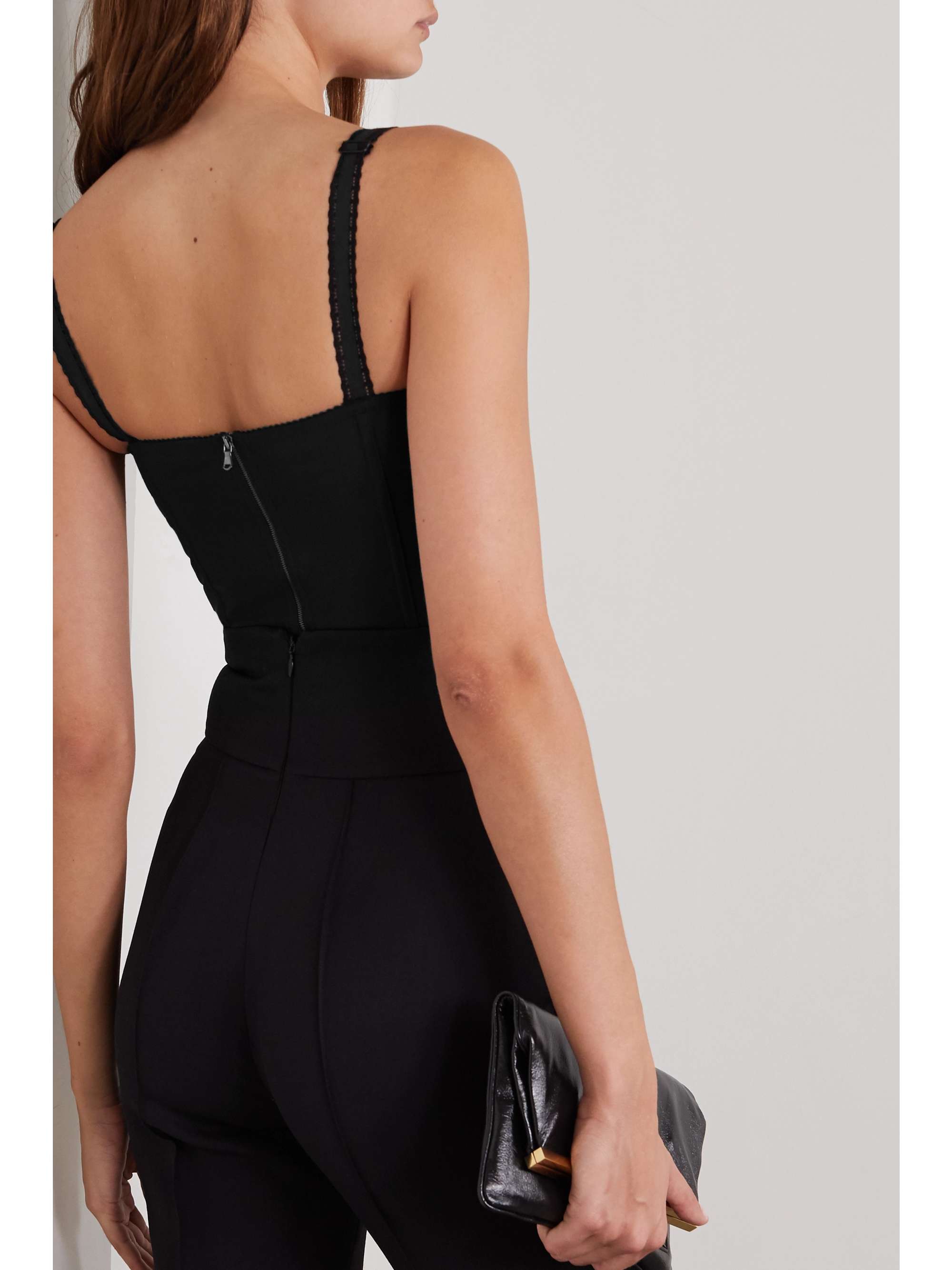 DOLCE&GABBANA Tulle bustier top