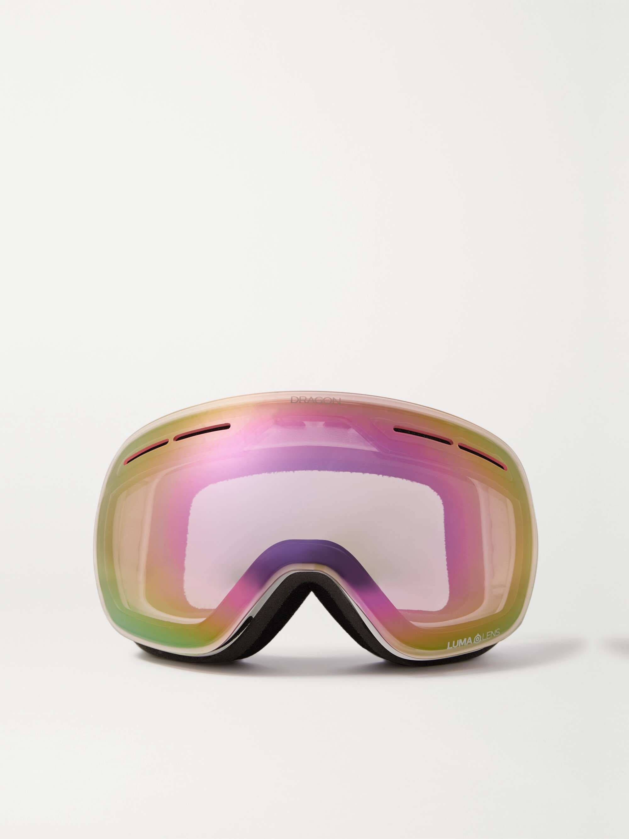 DRAGON X1s mirrored ski goggles