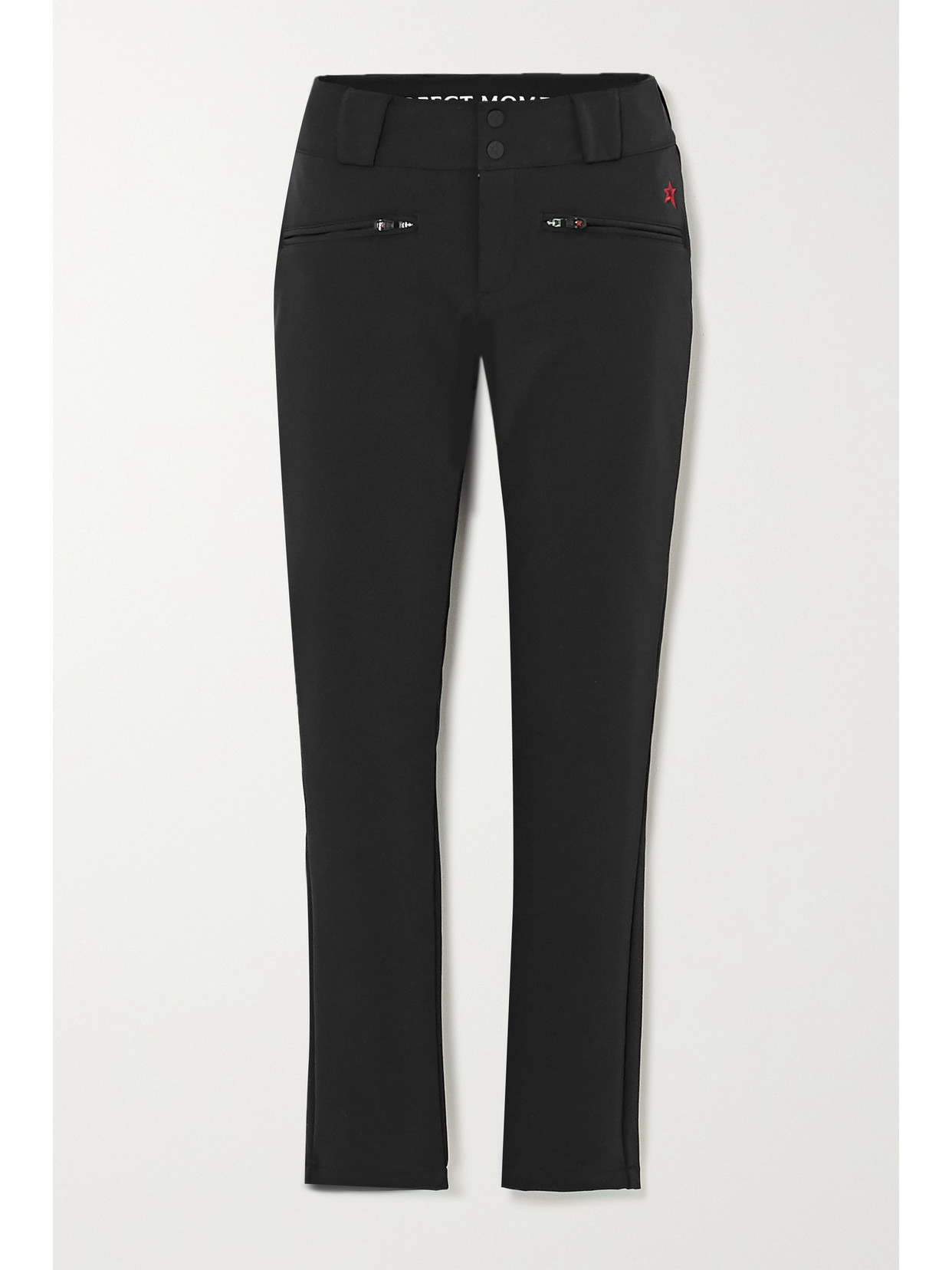 Shop Perfect Moment Aurora Slim-leg Ski Pants In Black
